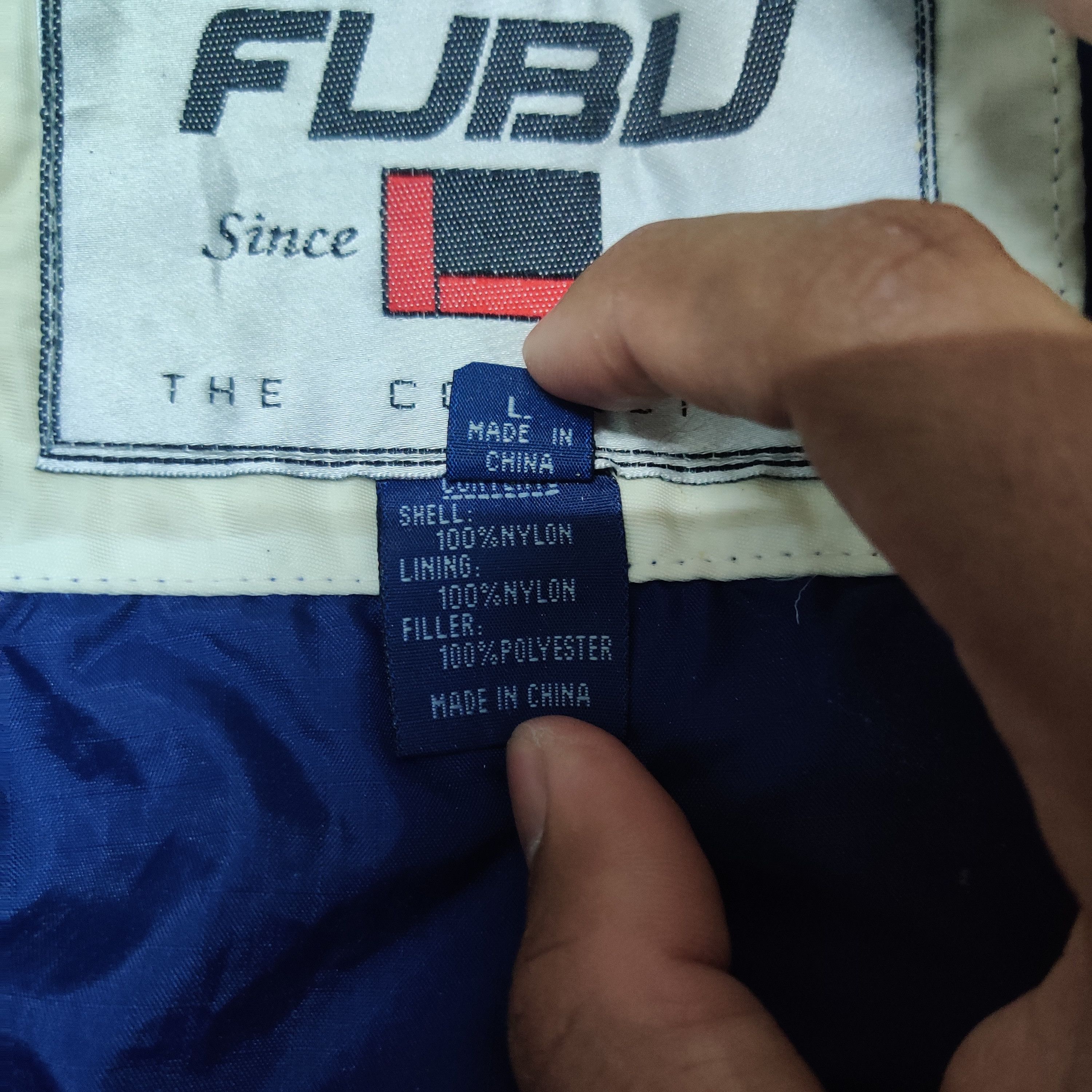 Fubu Vintage Fubu The Collection Hooded Puffer Jacket Size US L / EU 52-54 / 3 - 19 Thumbnail
