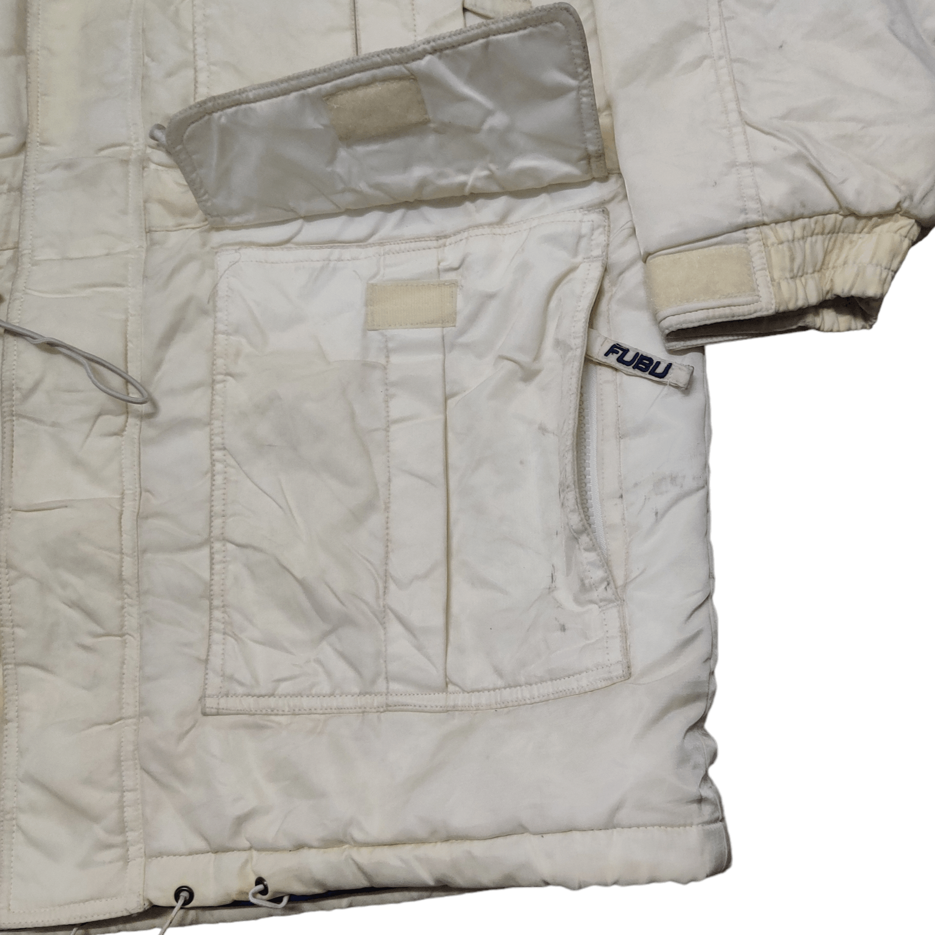 Fubu Vintage Fubu The Collection Hooded Puffer Jacket Size US L / EU 52-54 / 3 - 8 Thumbnail