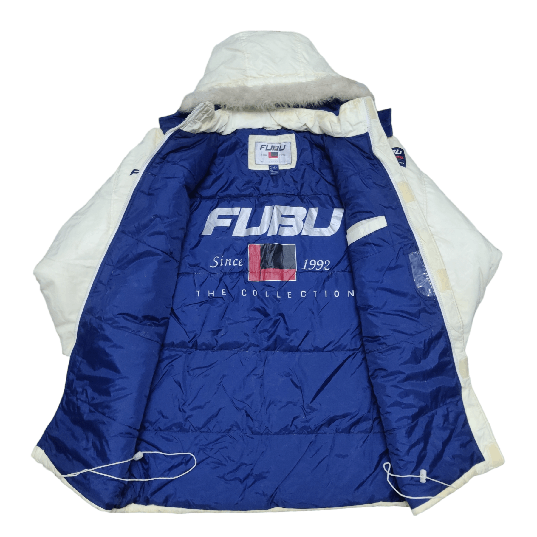 Fubu Vintage Fubu The Collection Hooded Puffer Jacket Size US L / EU 52-54 / 3 - 15 Thumbnail