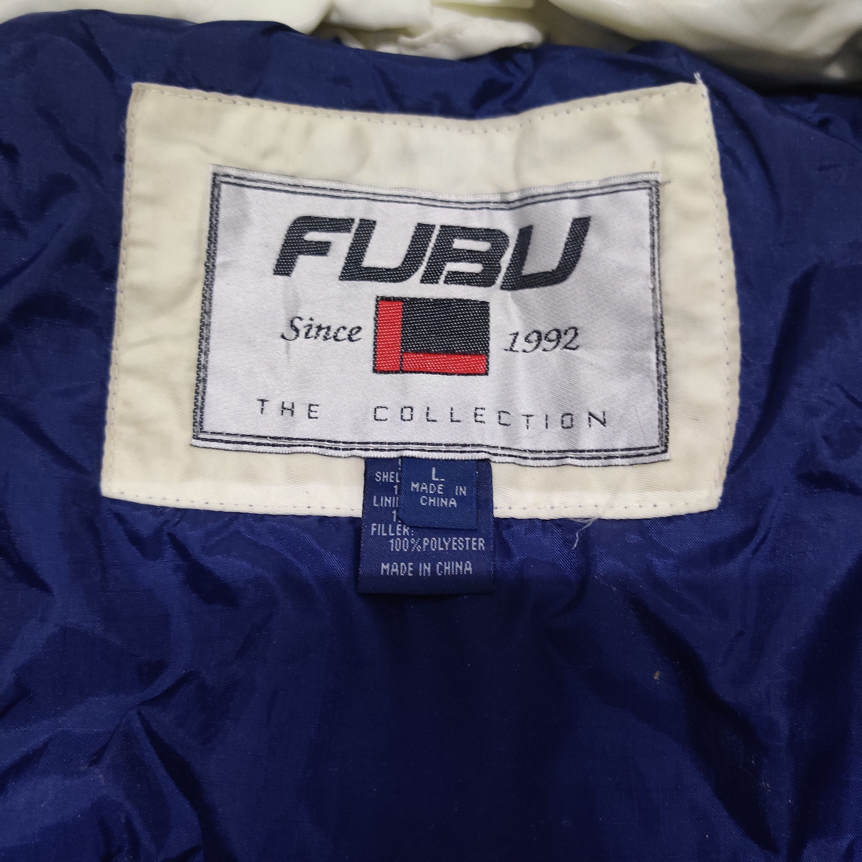 Fubu Vintage Fubu The Collection Hooded Puffer Jacket Size US L / EU 52-54 / 3 - 18 Thumbnail