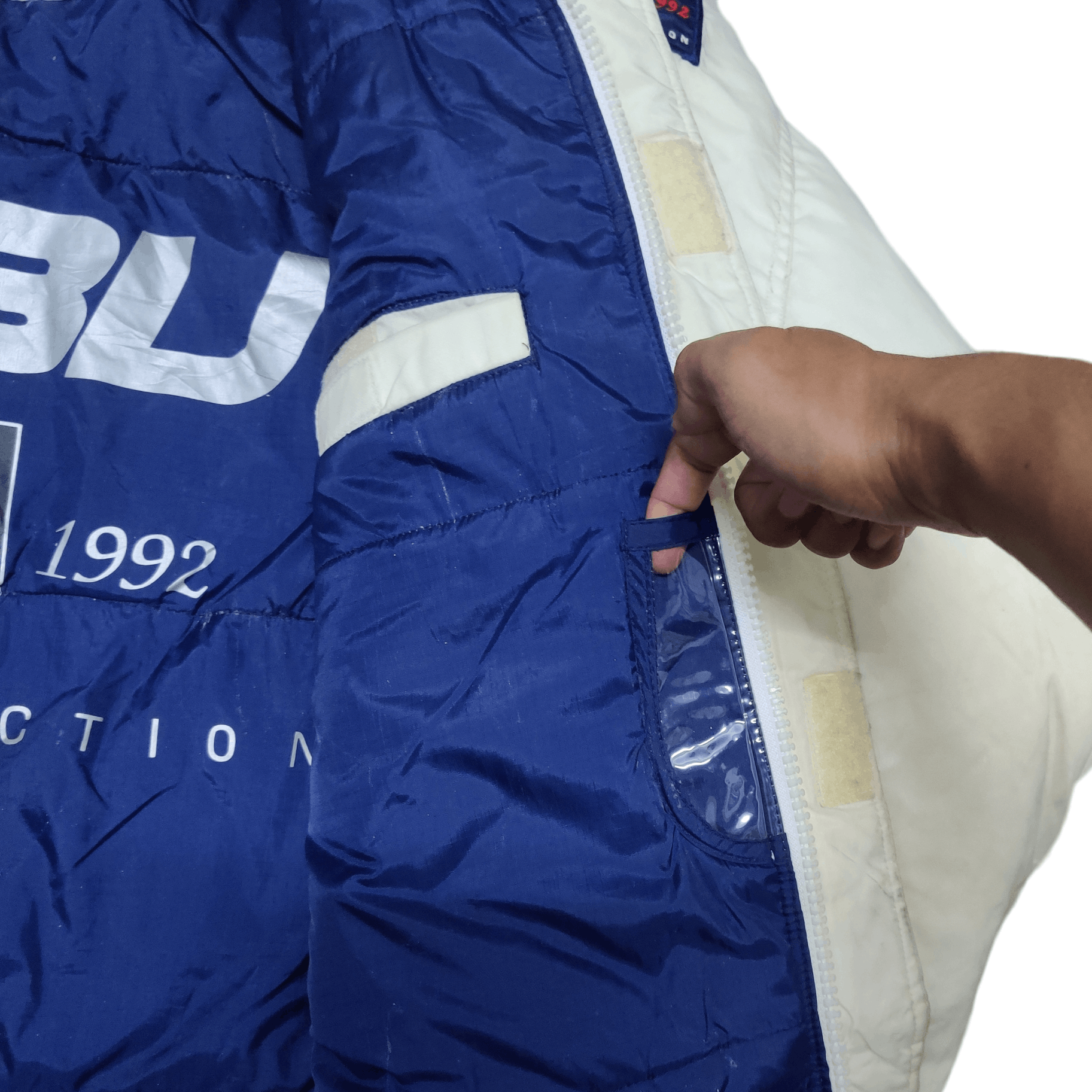 Fubu Vintage Fubu The Collection Hooded Puffer Jacket Size US L / EU 52-54 / 3 - 16 Thumbnail