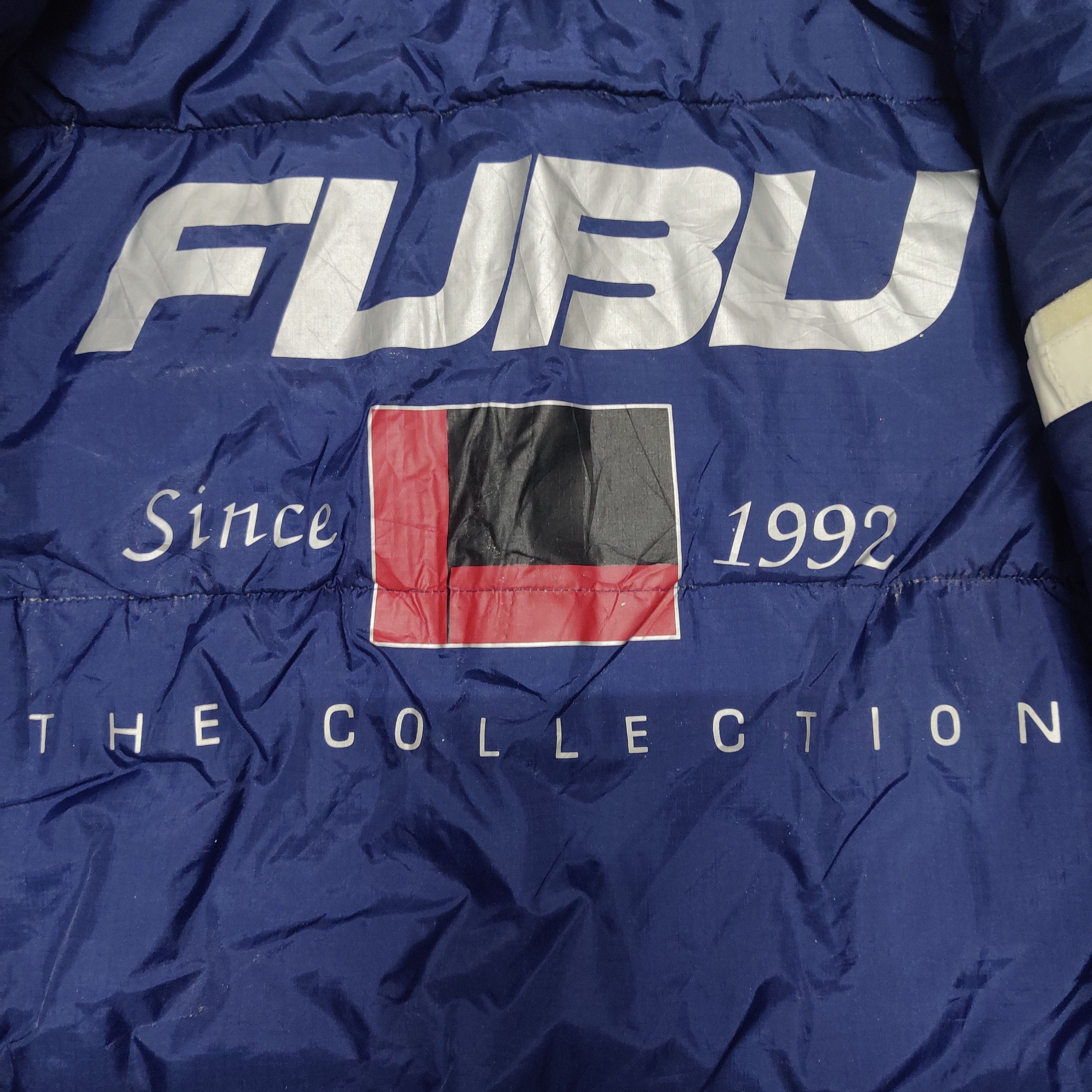 Fubu Vintage Fubu The Collection Hooded Puffer Jacket Size US L / EU 52-54 / 3 - 17 Thumbnail