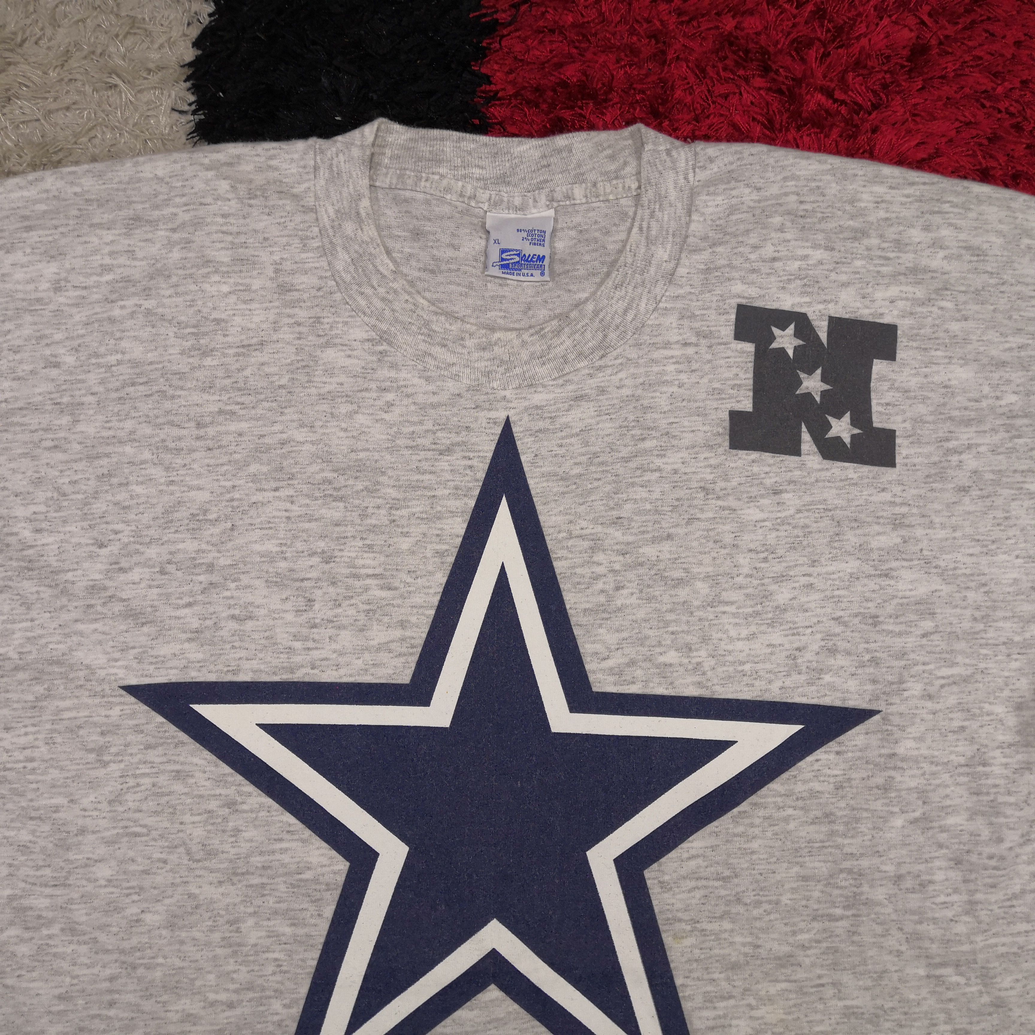 NFL Vintage Dallas Tshirt Cowboys 1994 NFLP Tees 56789 Size US XL / EU 56 / 4 - 3 Thumbnail