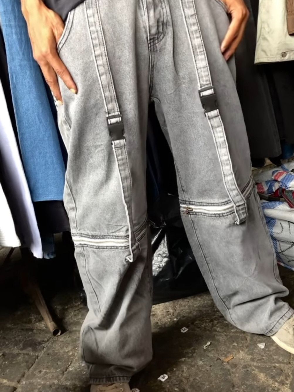 Hysteric Glamour Volcan & Aphrodite Bondage Denim Jeans Size US 29 - 23 Thumbnail