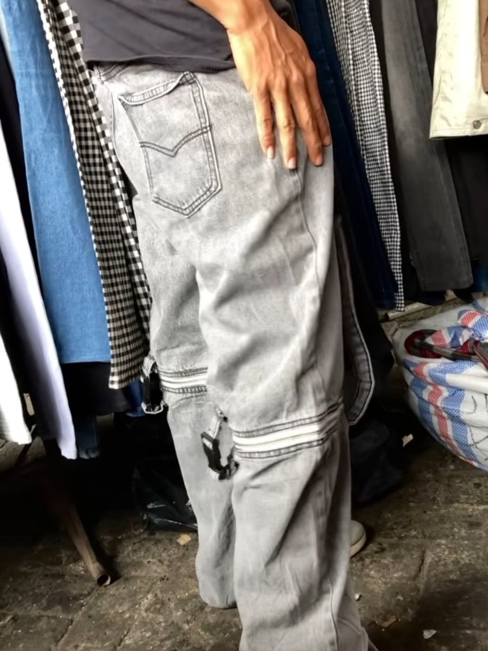 Hysteric Glamour Volcan & Aphrodite Bondage Denim Jeans Size US 29 - 22 Thumbnail