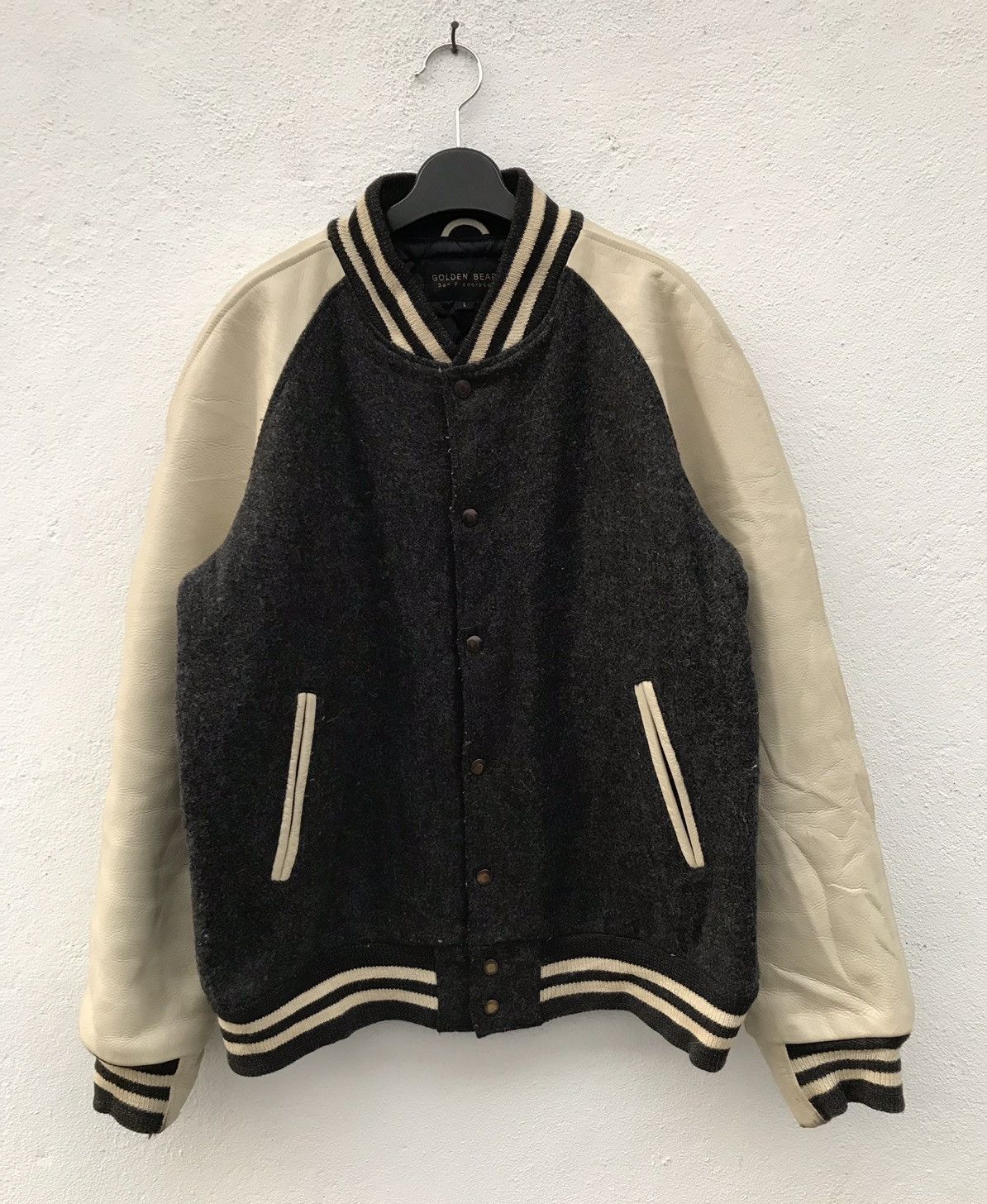 Golden Bear Made In Usa Golden Bear San Francisco Varsity Wool Jackets Size US L / EU 52-54 / 3 - 1 Thumbnail