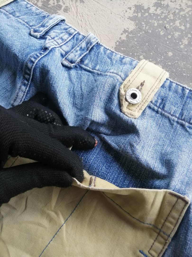 Diesel Light Wash Jeans Distress Flare Diesel Size US 32 / EU 48 - 16 Thumbnail
