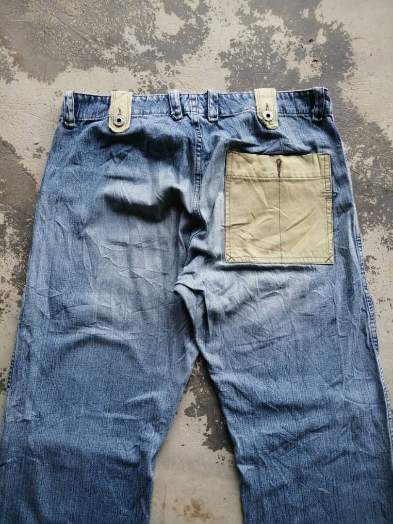 Diesel Light Wash Jeans Distress Flare Diesel Size US 32 / EU 48 - 15 Thumbnail