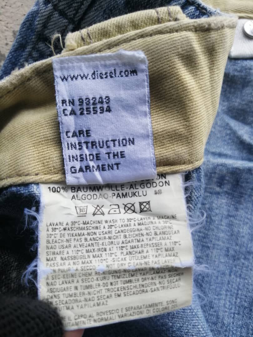 Diesel Light Wash Jeans Distress Flare Diesel Size US 32 / EU 48 - 14 Thumbnail