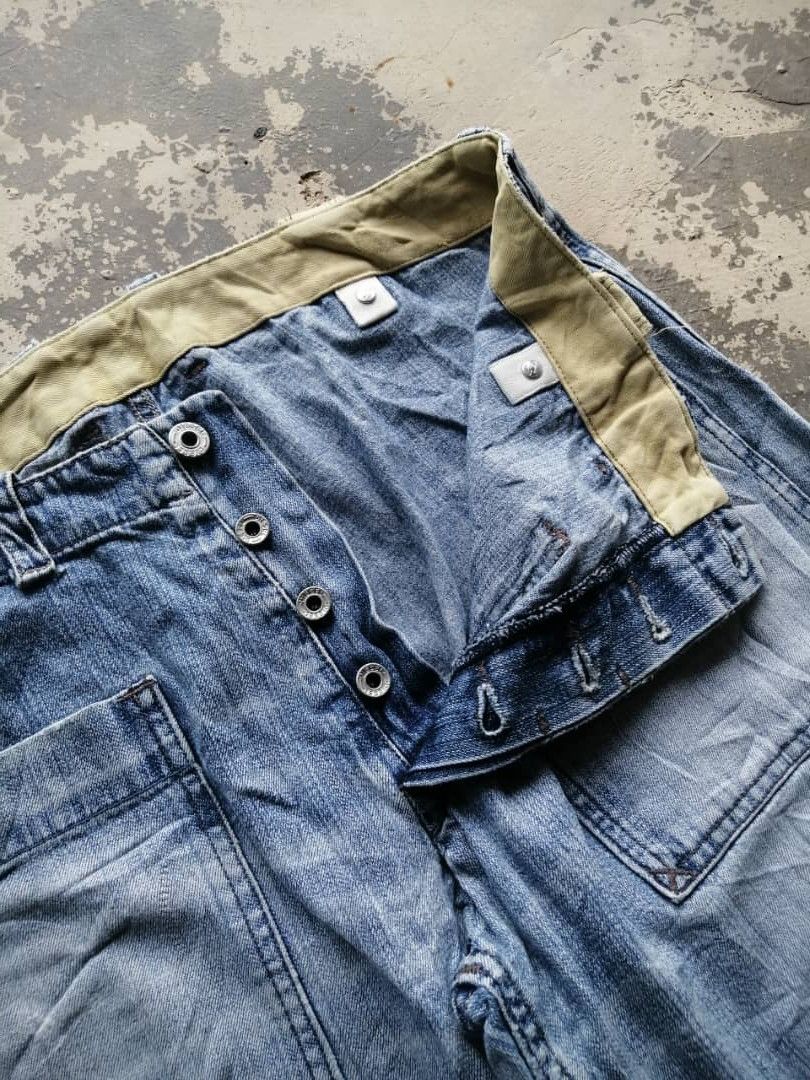 Diesel Light Wash Jeans Distress Flare Diesel Size US 32 / EU 48 - 11 Thumbnail