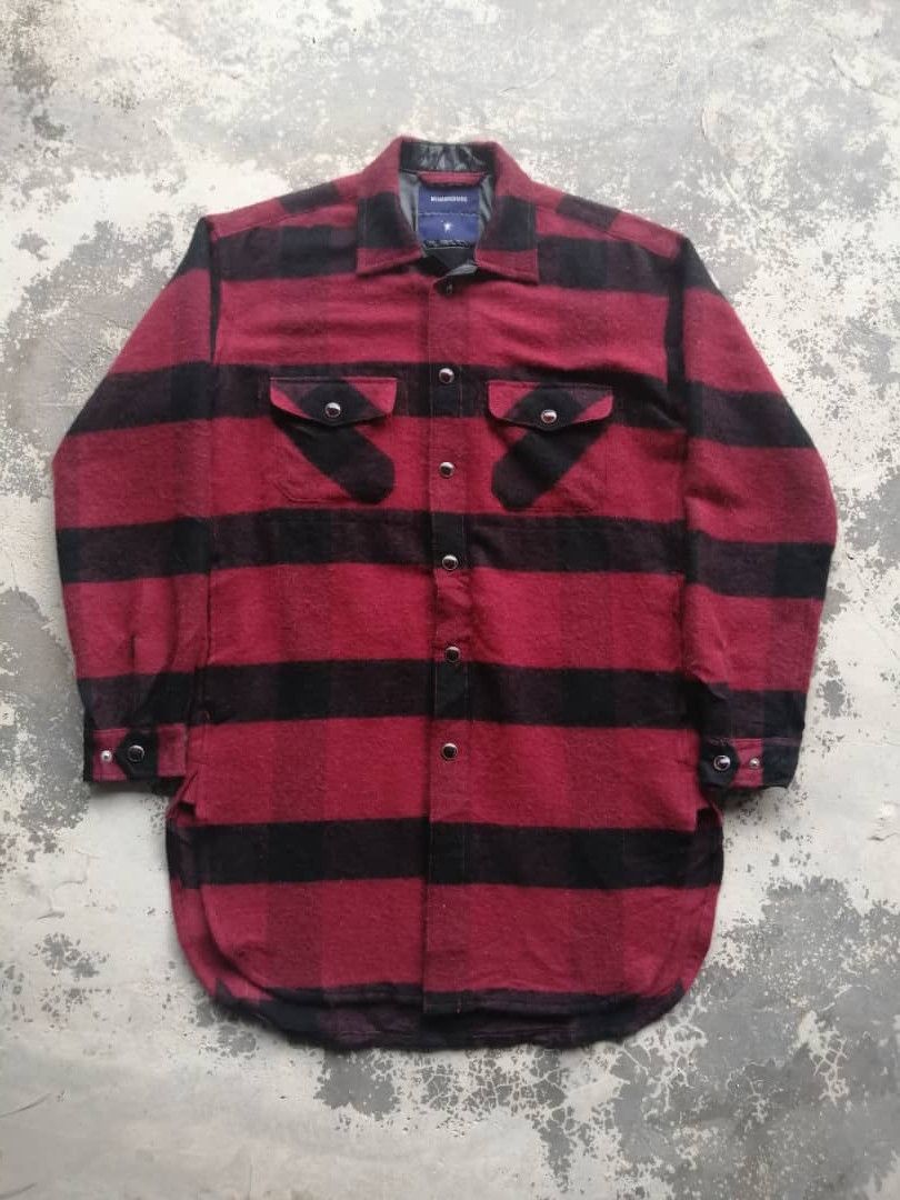 Maison MIHARA YASUHIRO Archival Miharayasuhiro Multi Stripe Flannel Shirt Size US M / EU 48-50 / 2 - 2 Thumbnail