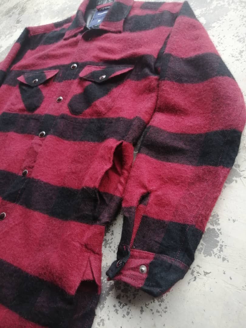 Maison MIHARA YASUHIRO Archival Miharayasuhiro Multi Stripe Flannel Shirt Size US M / EU 48-50 / 2 - 13 Thumbnail