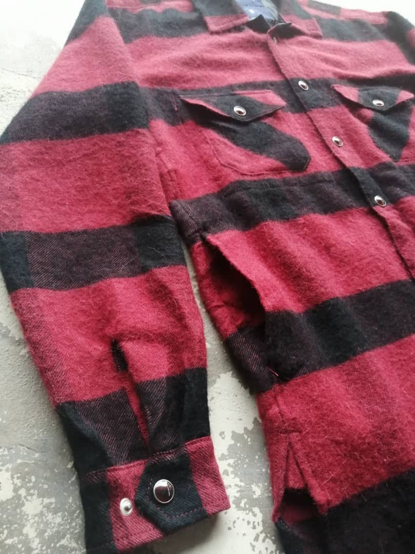 Maison MIHARA YASUHIRO Archival Miharayasuhiro Multi Stripe Flannel Shirt Size US M / EU 48-50 / 2 - 12 Thumbnail