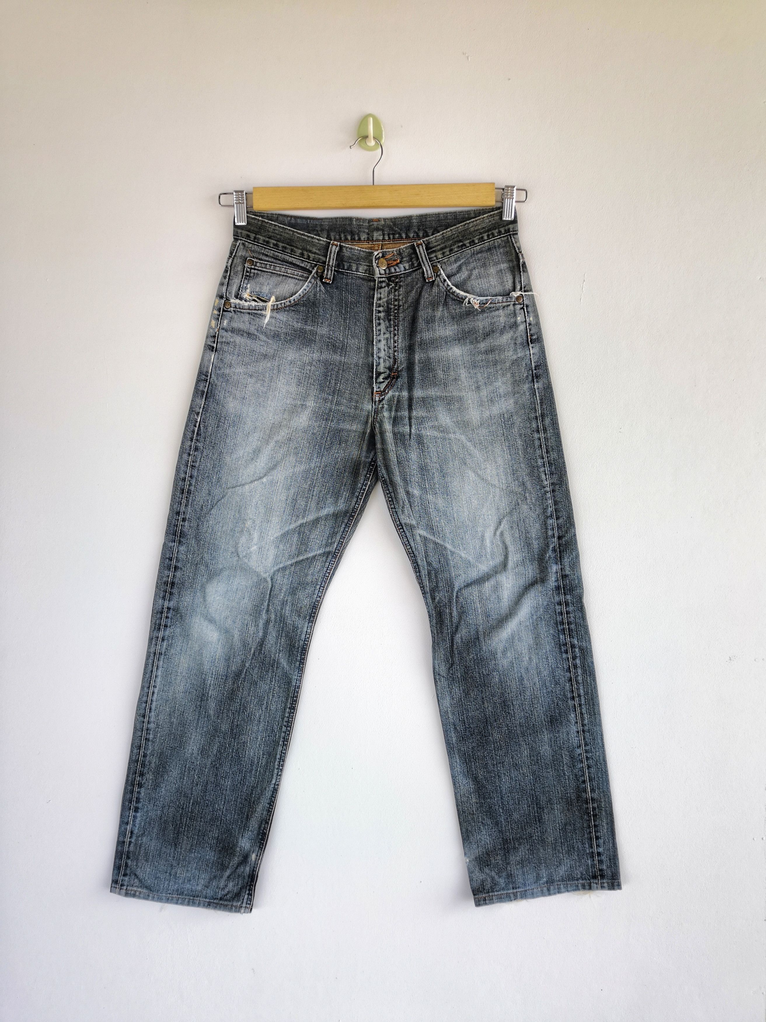 Lee Vintage Lee Sanforized Denim Jeans Pants 32 x 29.5 Size US 32 / EU 48 - 1 Thumbnail