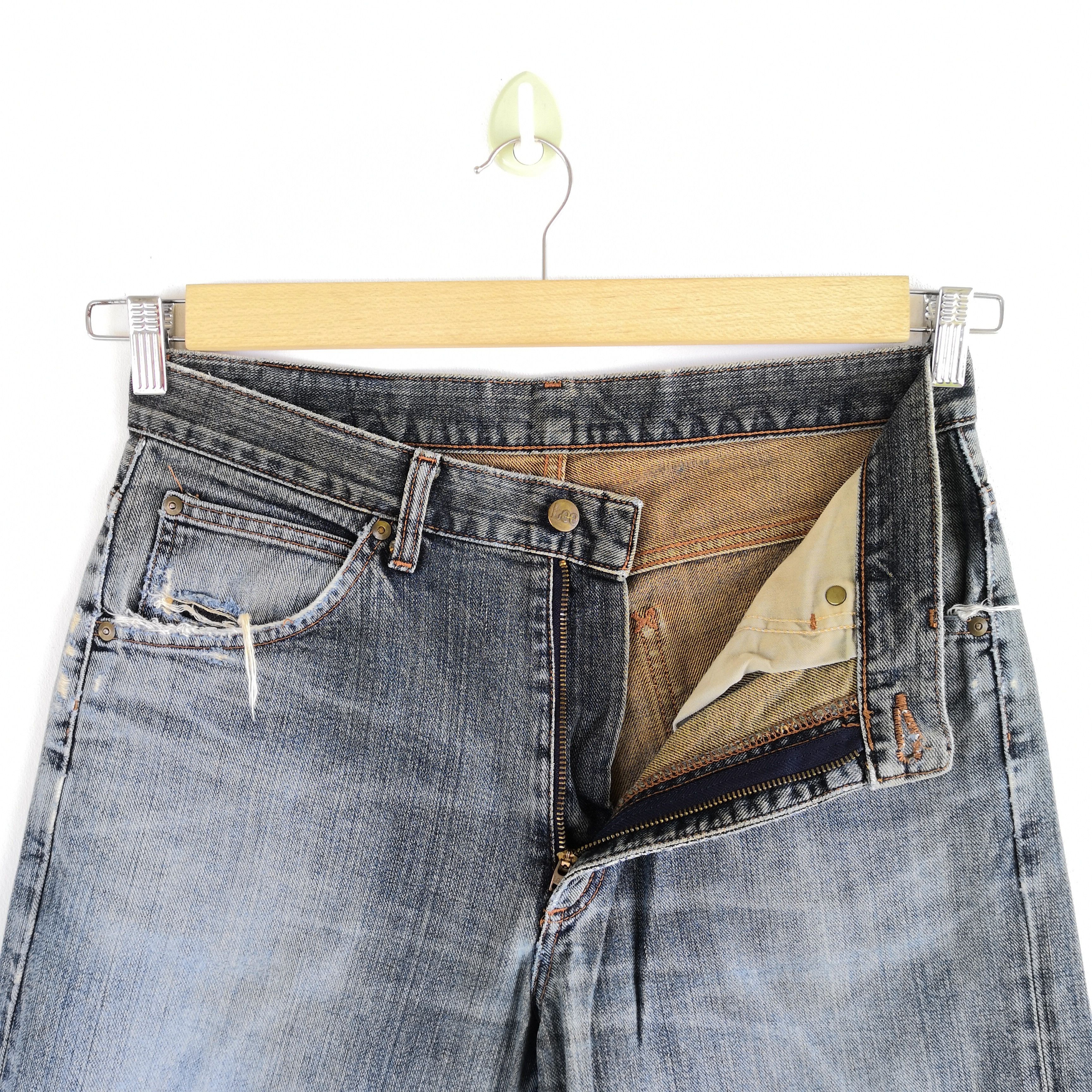 Lee Vintage Lee Sanforized Denim Jeans Pants 32 x 29.5 Size US 32 / EU 48 - 7 Thumbnail
