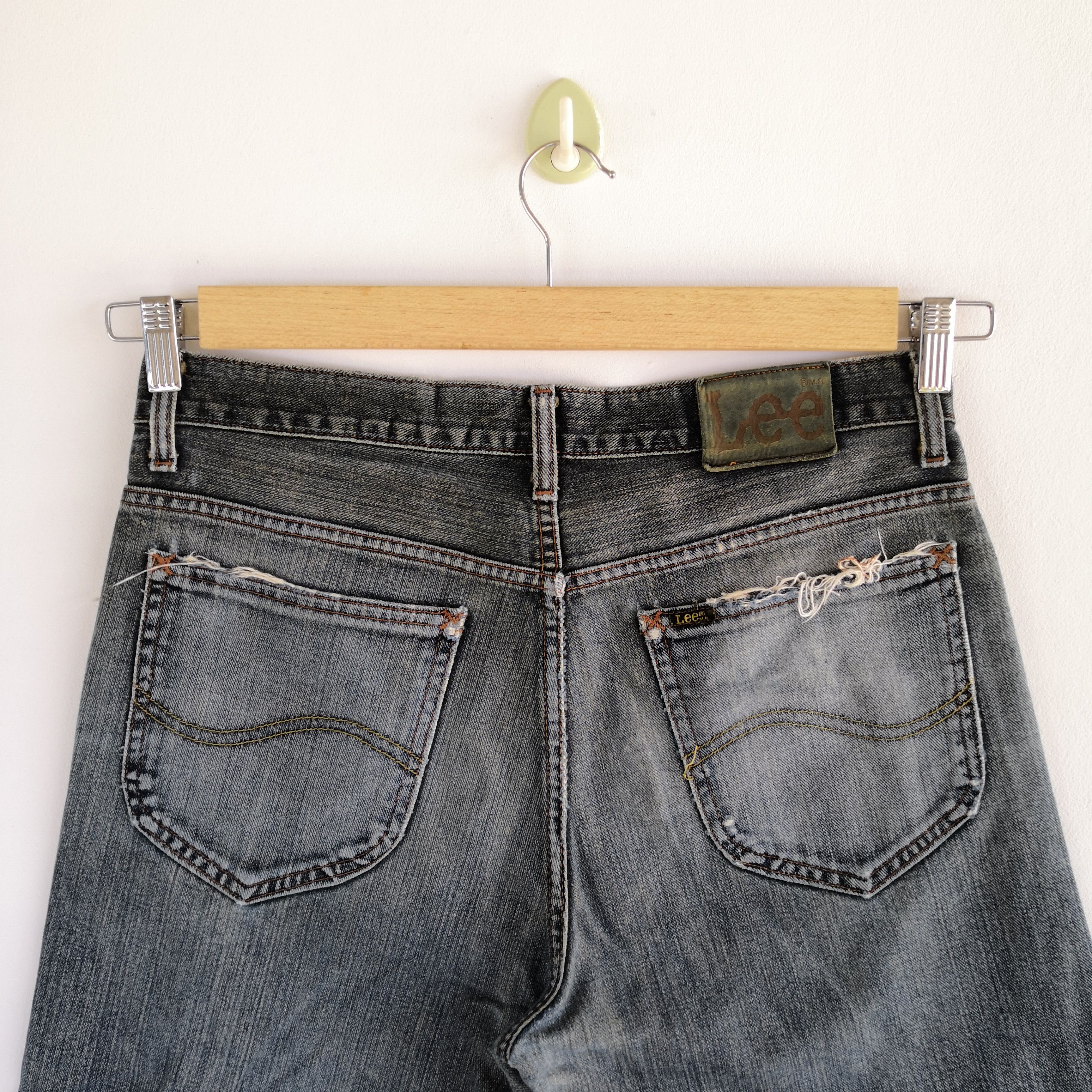 Lee Vintage Lee Sanforized Denim Jeans Pants 32 x 29.5 Size US 32 / EU 48 - 4 Thumbnail