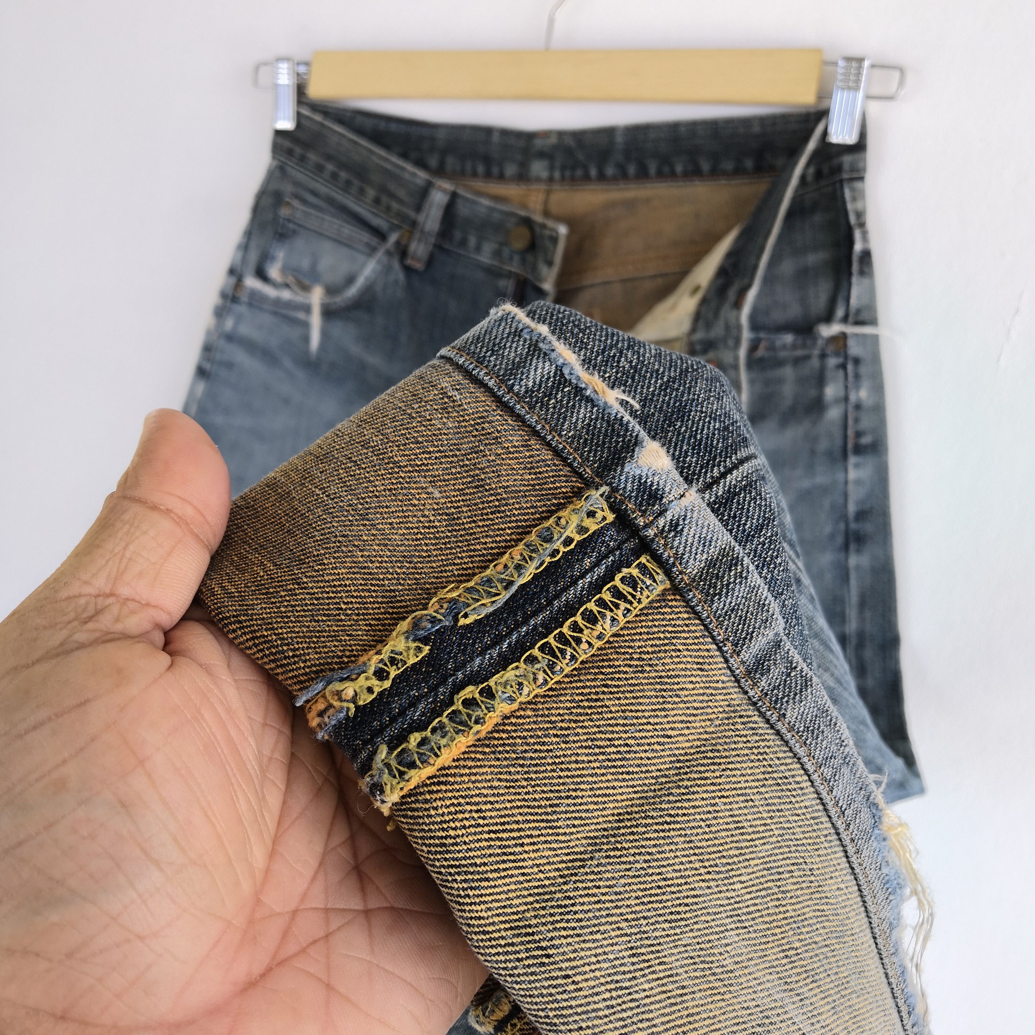 Lee Vintage Lee Sanforized Denim Jeans Pants 32 x 29.5 Size US 32 / EU 48 - 8 Thumbnail