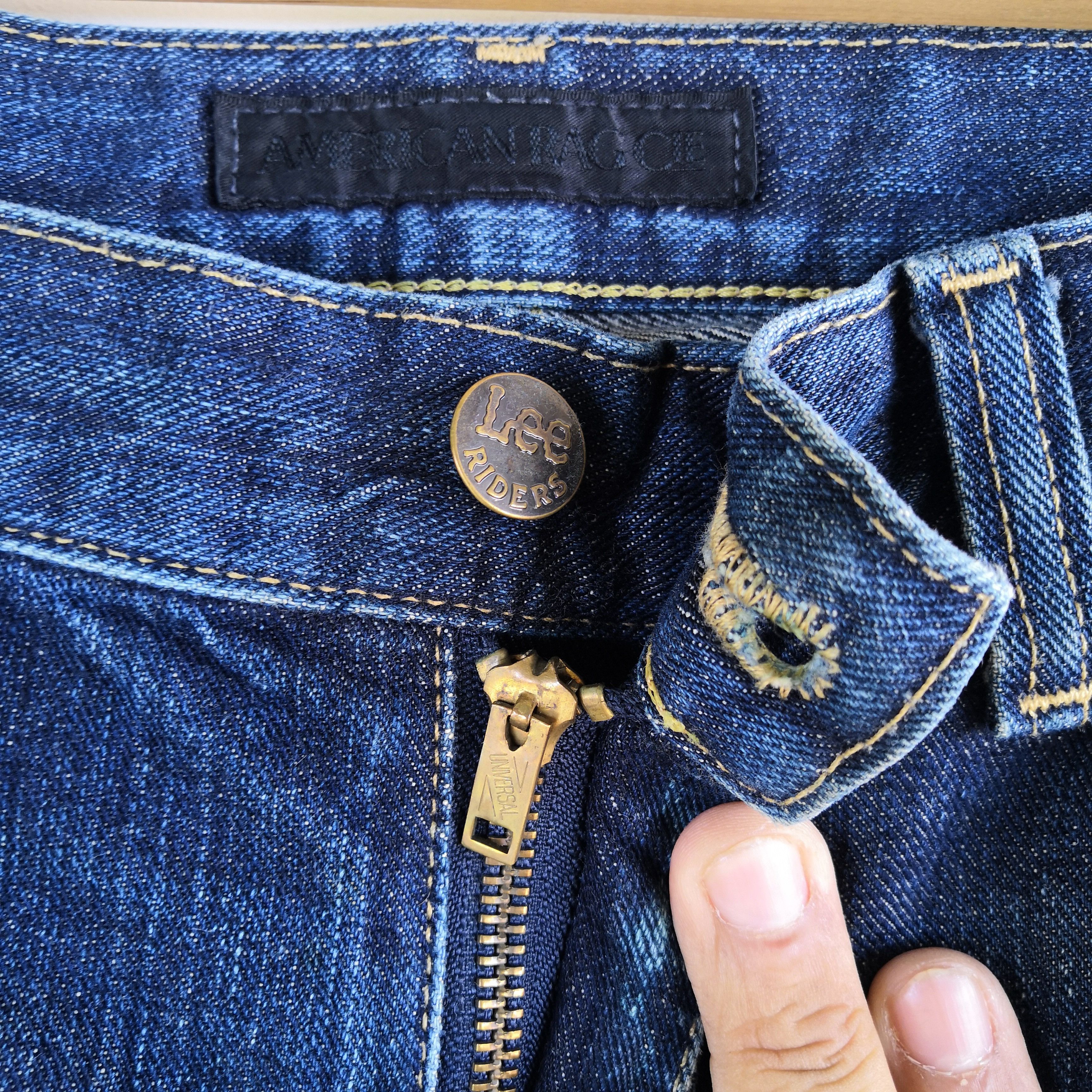 Lee Rusty Vintage Lee Riders Jeans Universal Zipper Pants Pants Size 28" / US 6 / IT 42 - 9 Thumbnail