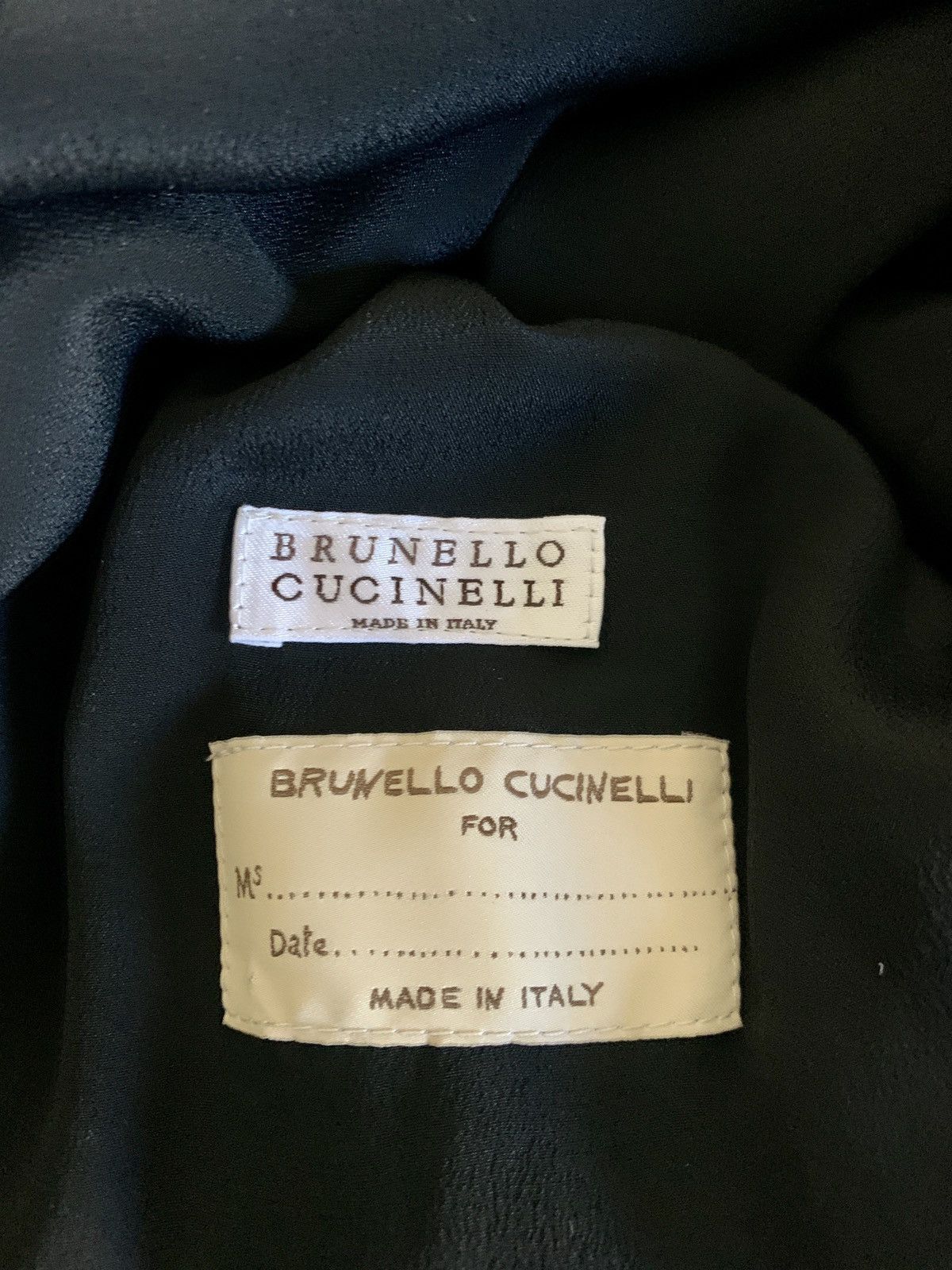 Brunello Cucinelli DELETING $7000 Black Oversized Leather Button Up Size US S / EU 44-46 / 1 - 6 Thumbnail