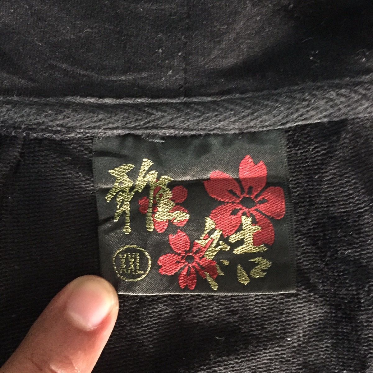 Japanese Brand Nice print dragon tiger sakura short sleeve zipper hoodie Size US M / EU 48-50 / 2 - 14 Thumbnail