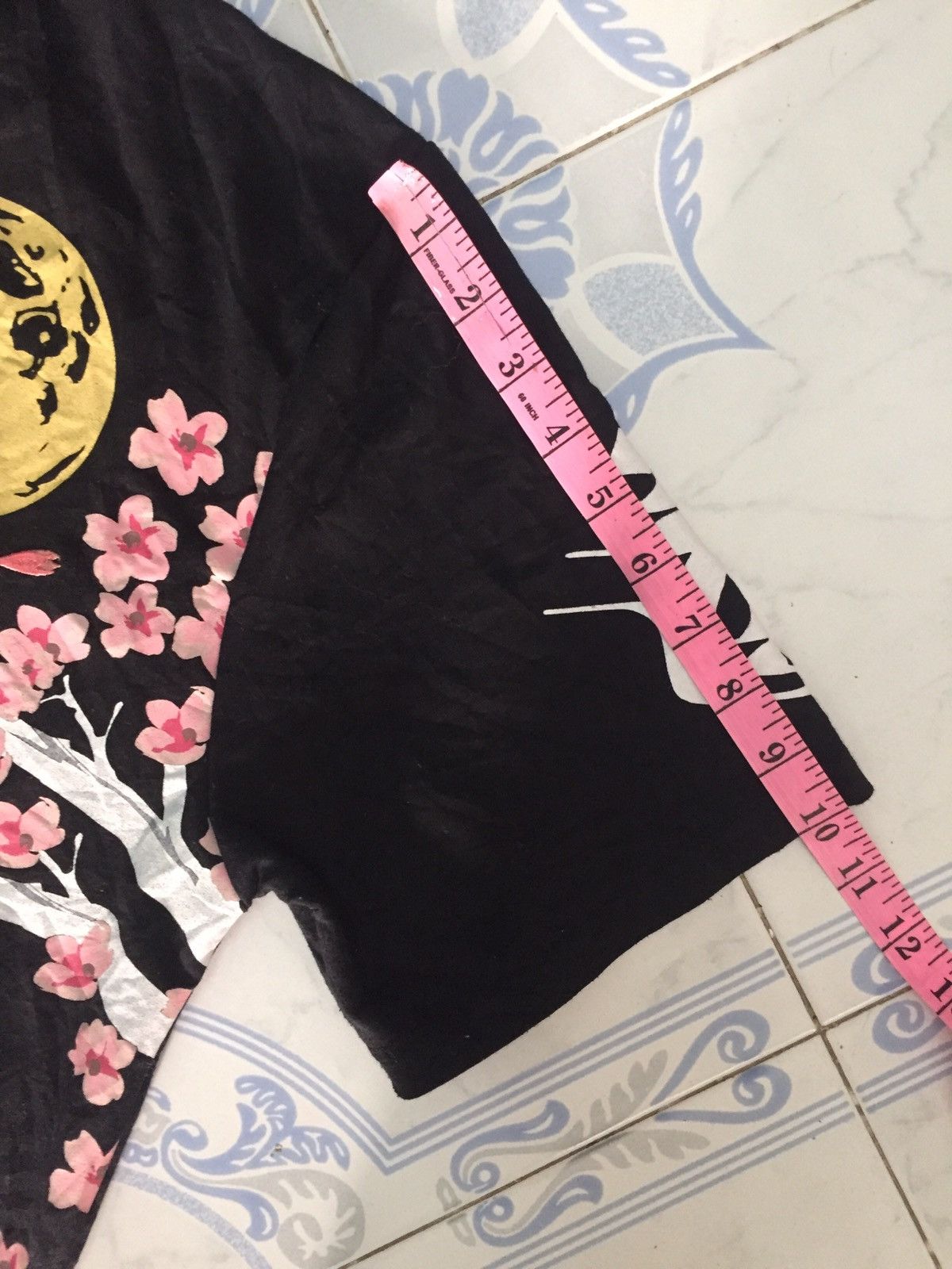 Japanese Brand Nice print dragon tiger sakura short sleeve zipper hoodie Size US M / EU 48-50 / 2 - 20 Thumbnail