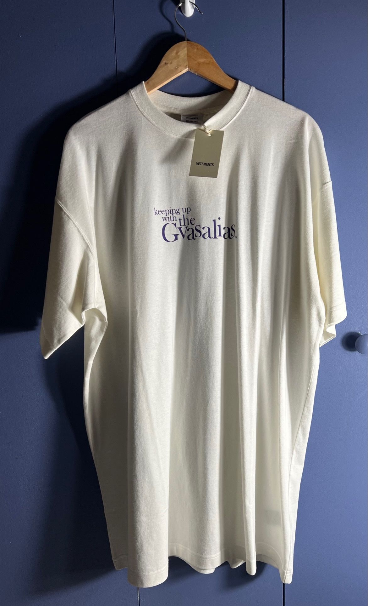 Vetements Keeping Up With The Gvasalias T Shirt Grailed