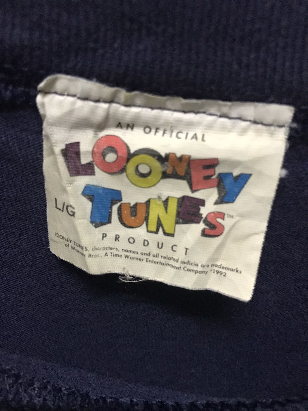 Cartoon Network × Vintage × Warner Bros Vintage 90s Looney Tunes Tazmania Size US L / EU 52-54 / 3 - 9 Thumbnail