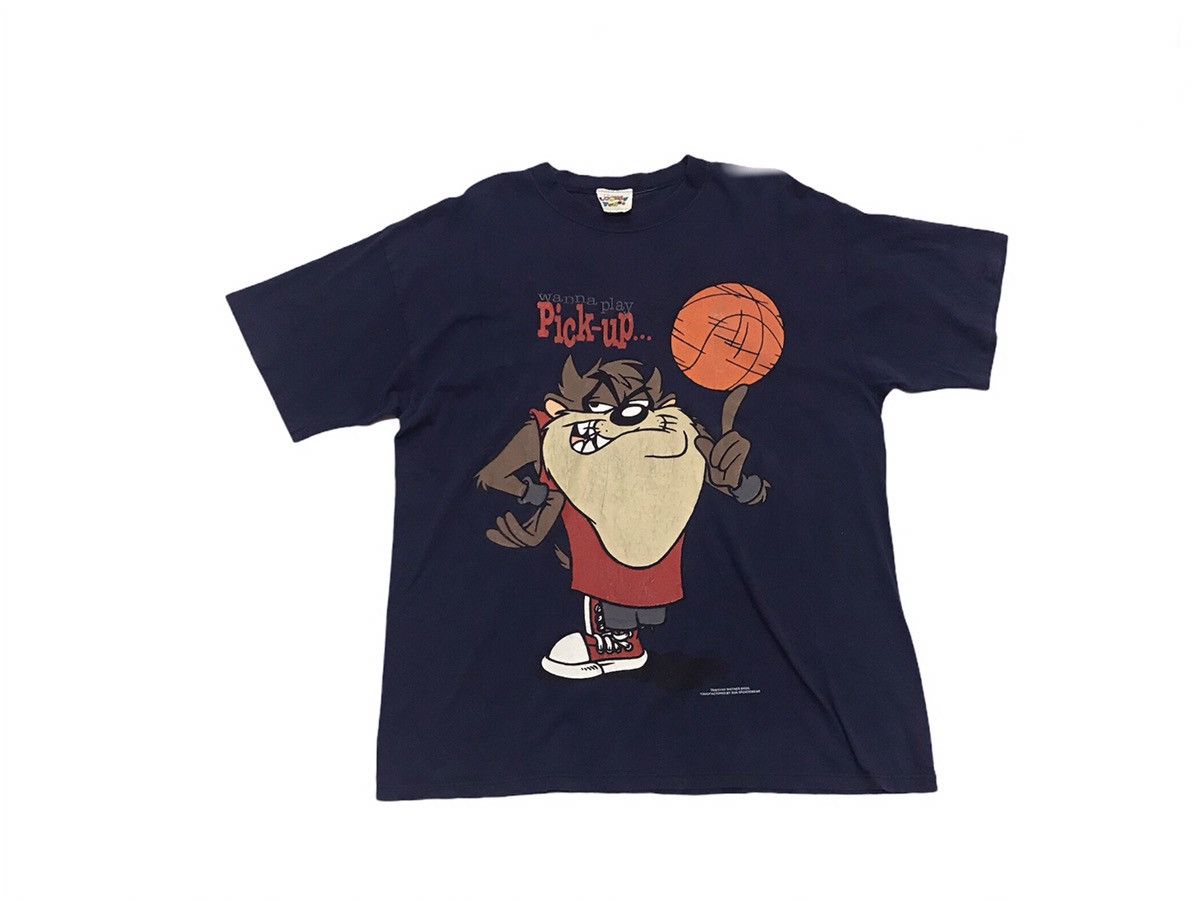 Cartoon Network × Vintage × Warner Bros Vintage 90s Looney Tunes Tazmania Size US L / EU 52-54 / 3 - 3 Thumbnail