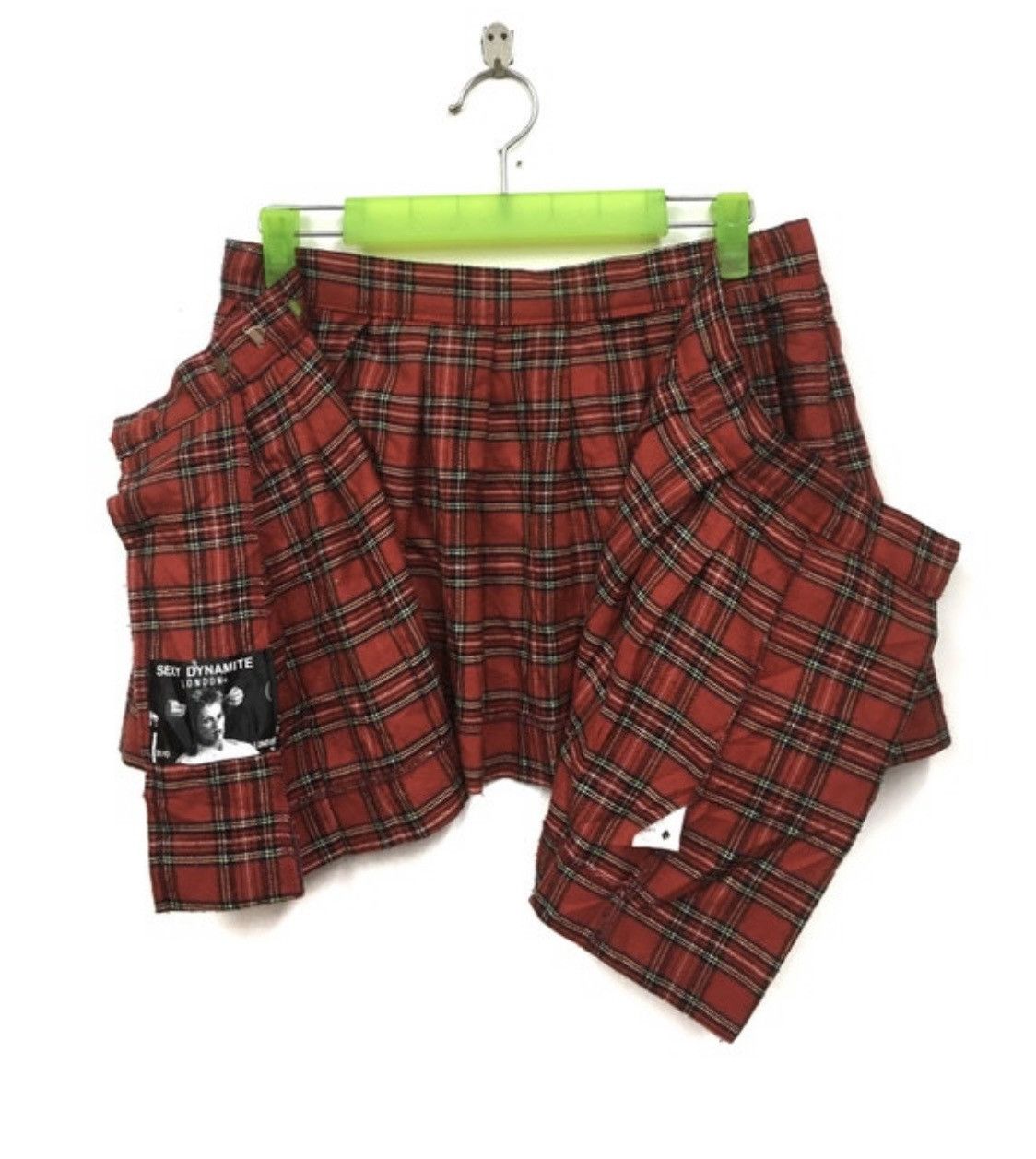 SEXY DYNAMITE LONDON japan tartan plaid punk zipper skirt
