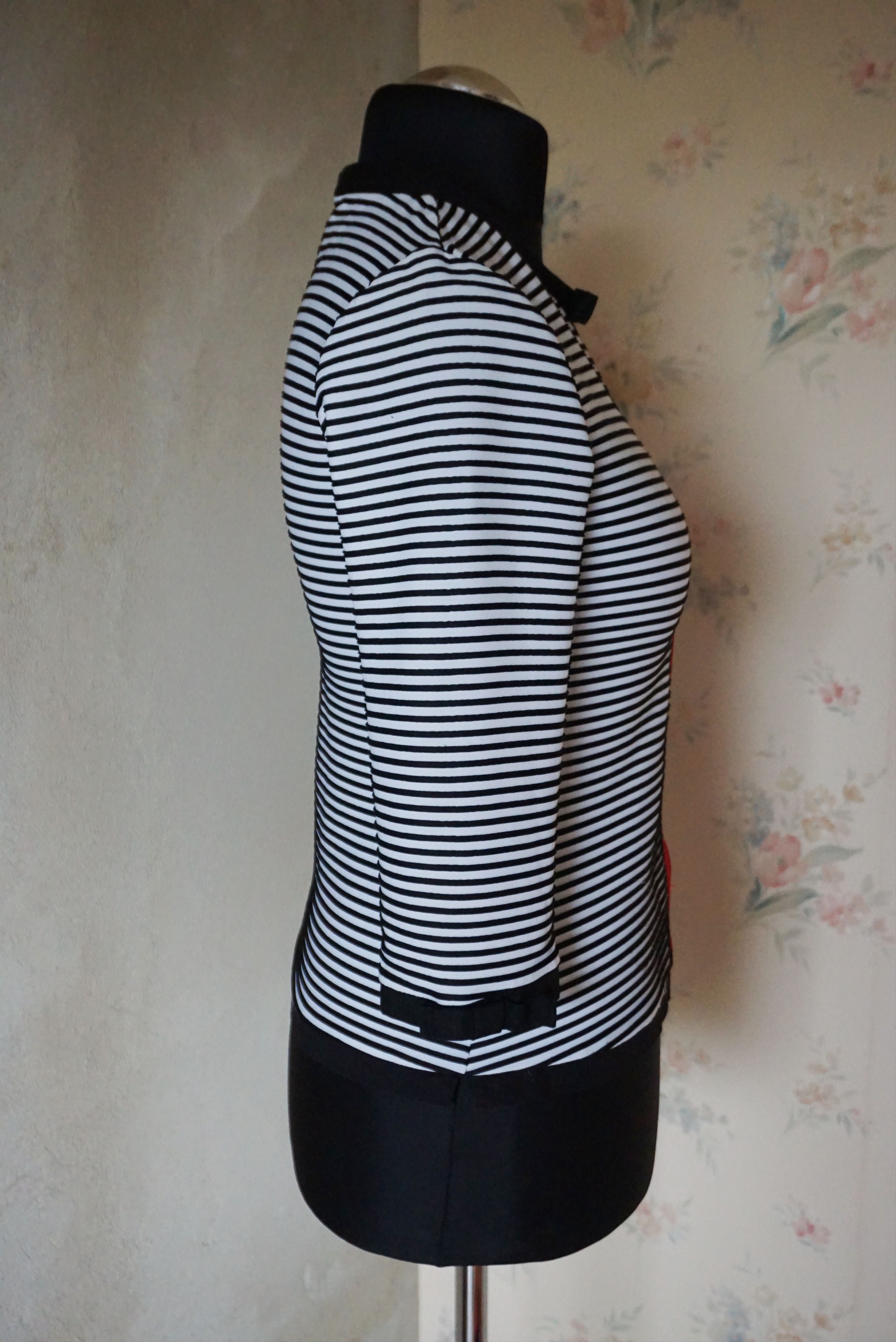 Vintage Womens Nara Camicie Italy II (2) US 6/8 striped blouse top Size M / US 6-8 / IT 42-44 - 8 Thumbnail