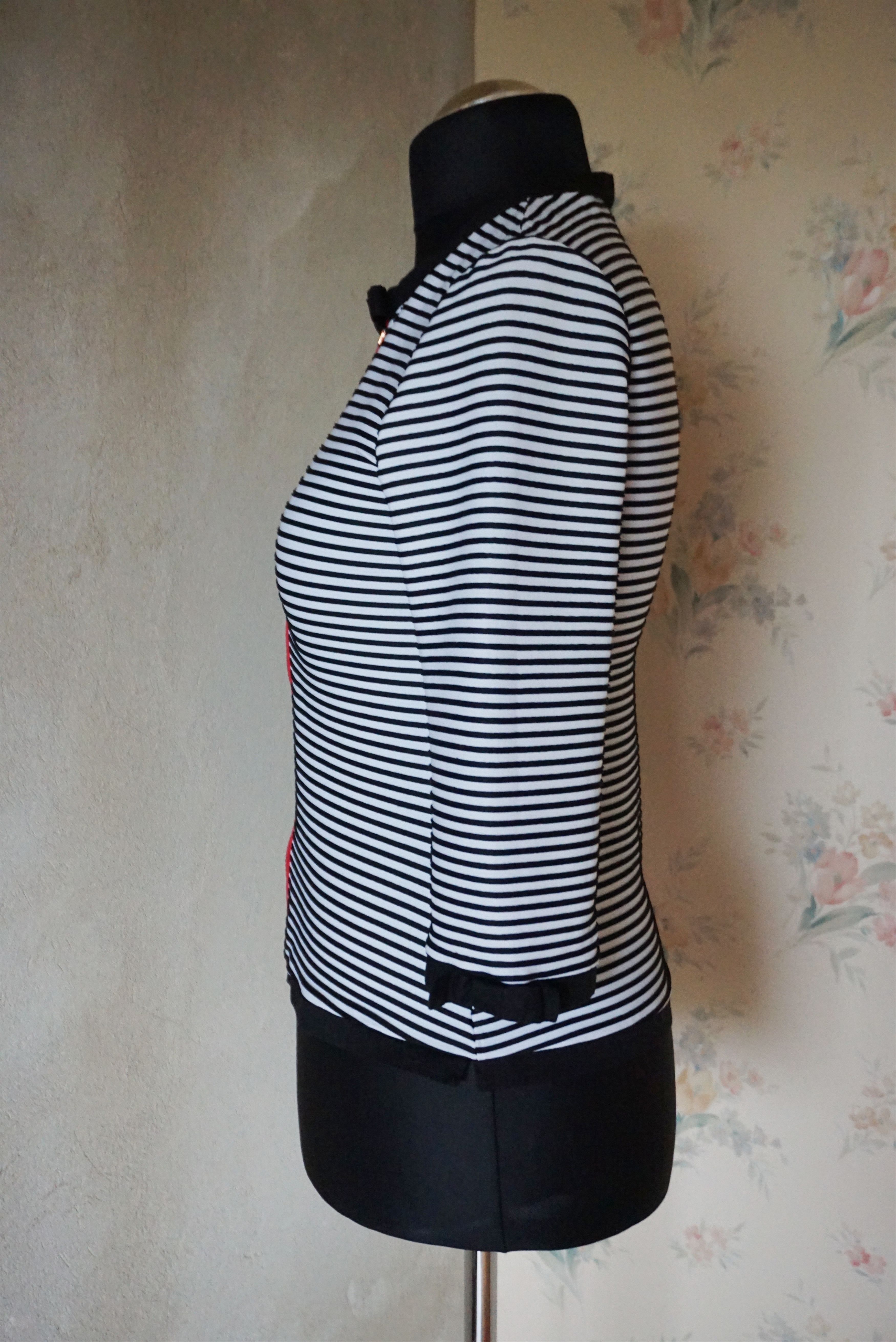 Vintage Womens Nara Camicie Italy II (2) US 6/8 striped blouse top Size M / US 6-8 / IT 42-44 - 10 Thumbnail
