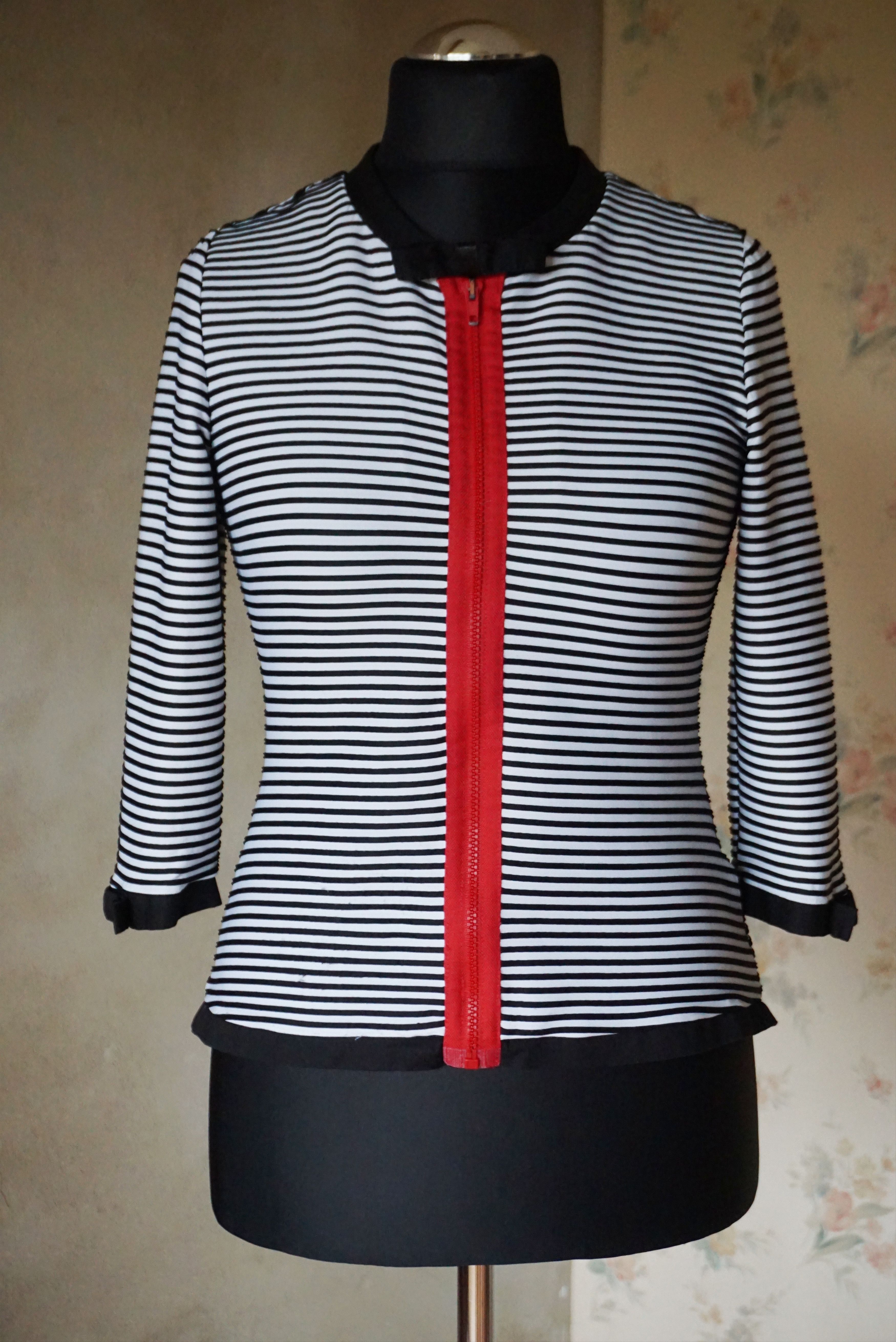 Vintage Womens Nara Camicie Italy II (2) US 6/8 striped blouse top Size M / US 6-8 / IT 42-44 - 13 Thumbnail