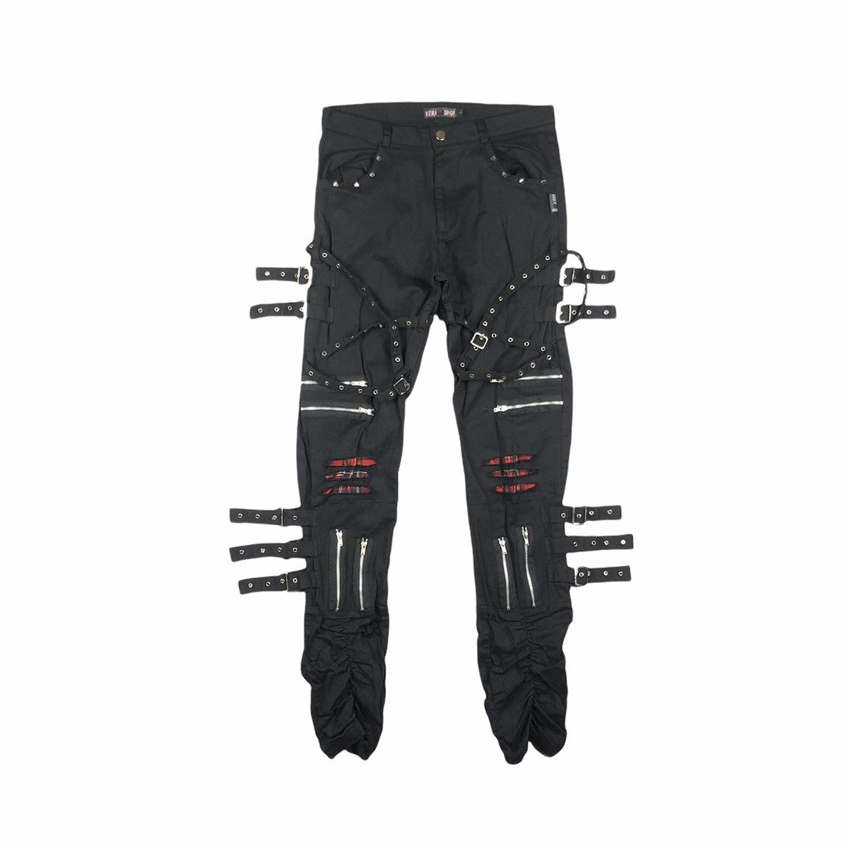 Japanese Brand Japanese Brand 🇯🇵 Punk Bondage Pants Size US 30 / EU 46 - 1 Thumbnail