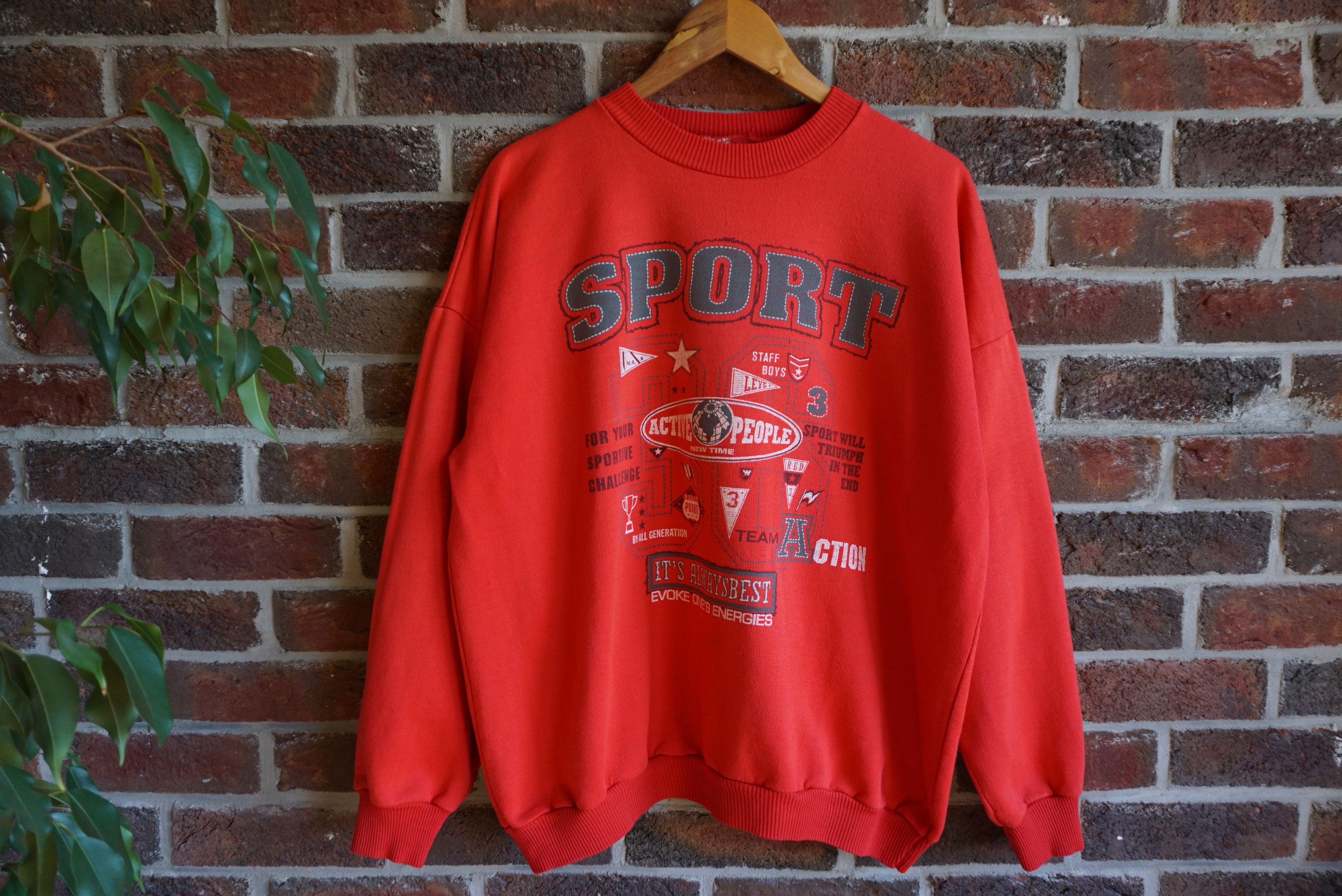 Vintage Vintage made in Italy L Large Y2K 00's sweatshirt 90's 80' Size US L / EU 52-54 / 3 - 1 Thumbnail