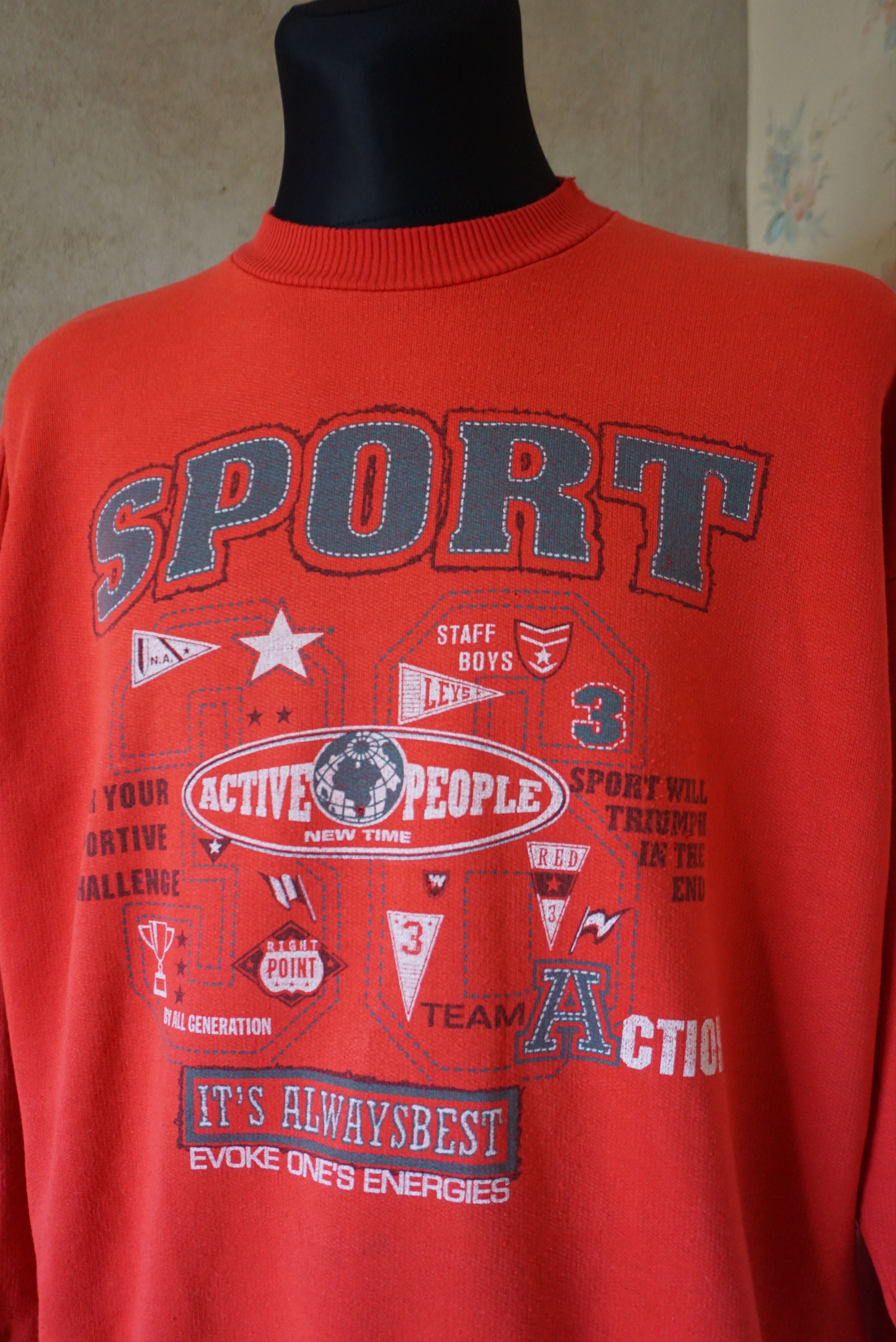 Vintage Vintage made in Italy L Large Y2K 00's sweatshirt 90's 80' Size US L / EU 52-54 / 3 - 6 Thumbnail