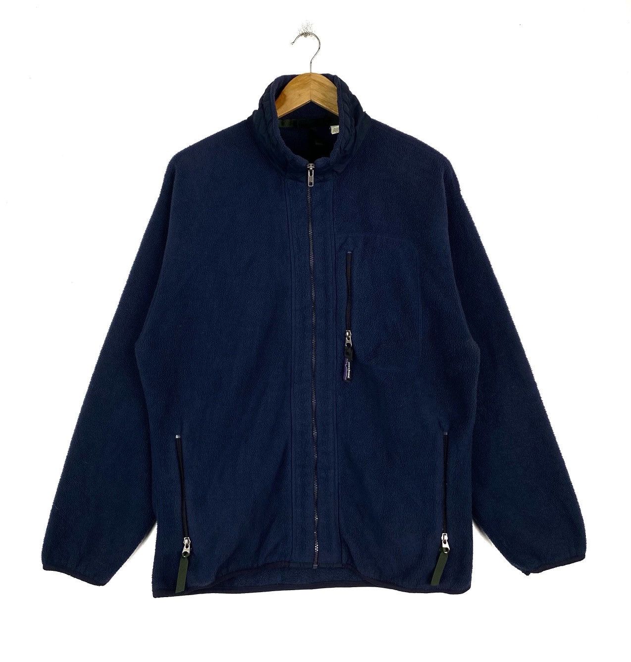 Patagonia × Vintage VINTAGE PATAGONIA SYNCHILLA FLEECE OUTDOOR ZIPPER SWEATER Size US L / EU 52-54 / 3 - 1 Thumbnail