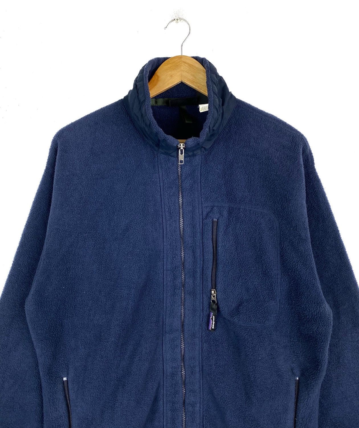 Patagonia × Vintage VINTAGE PATAGONIA SYNCHILLA FLEECE OUTDOOR ZIPPER SWEATER Size US L / EU 52-54 / 3 - 3 Thumbnail