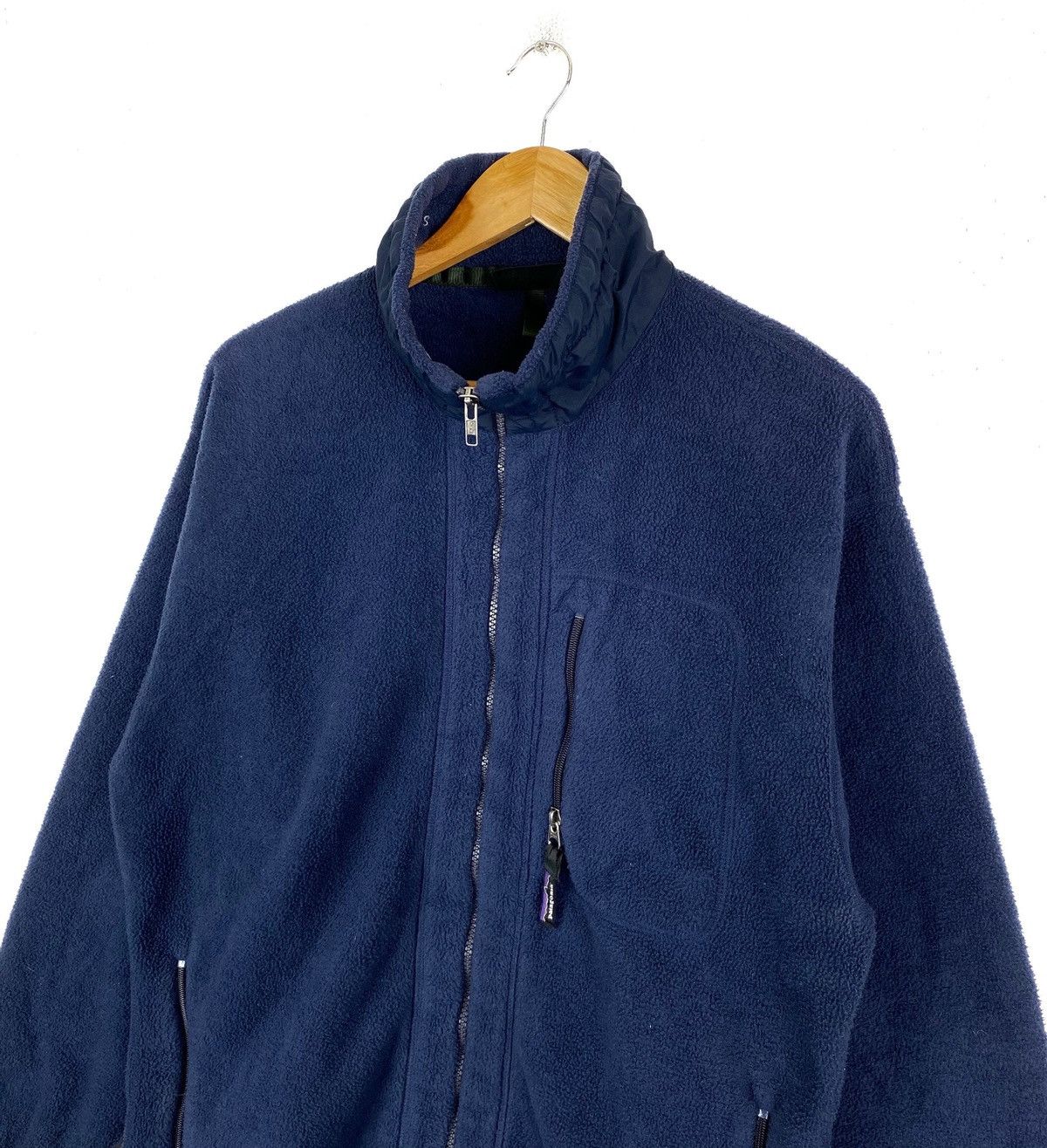 Patagonia × Vintage VINTAGE PATAGONIA SYNCHILLA FLEECE OUTDOOR ZIPPER SWEATER Size US L / EU 52-54 / 3 - 4 Thumbnail