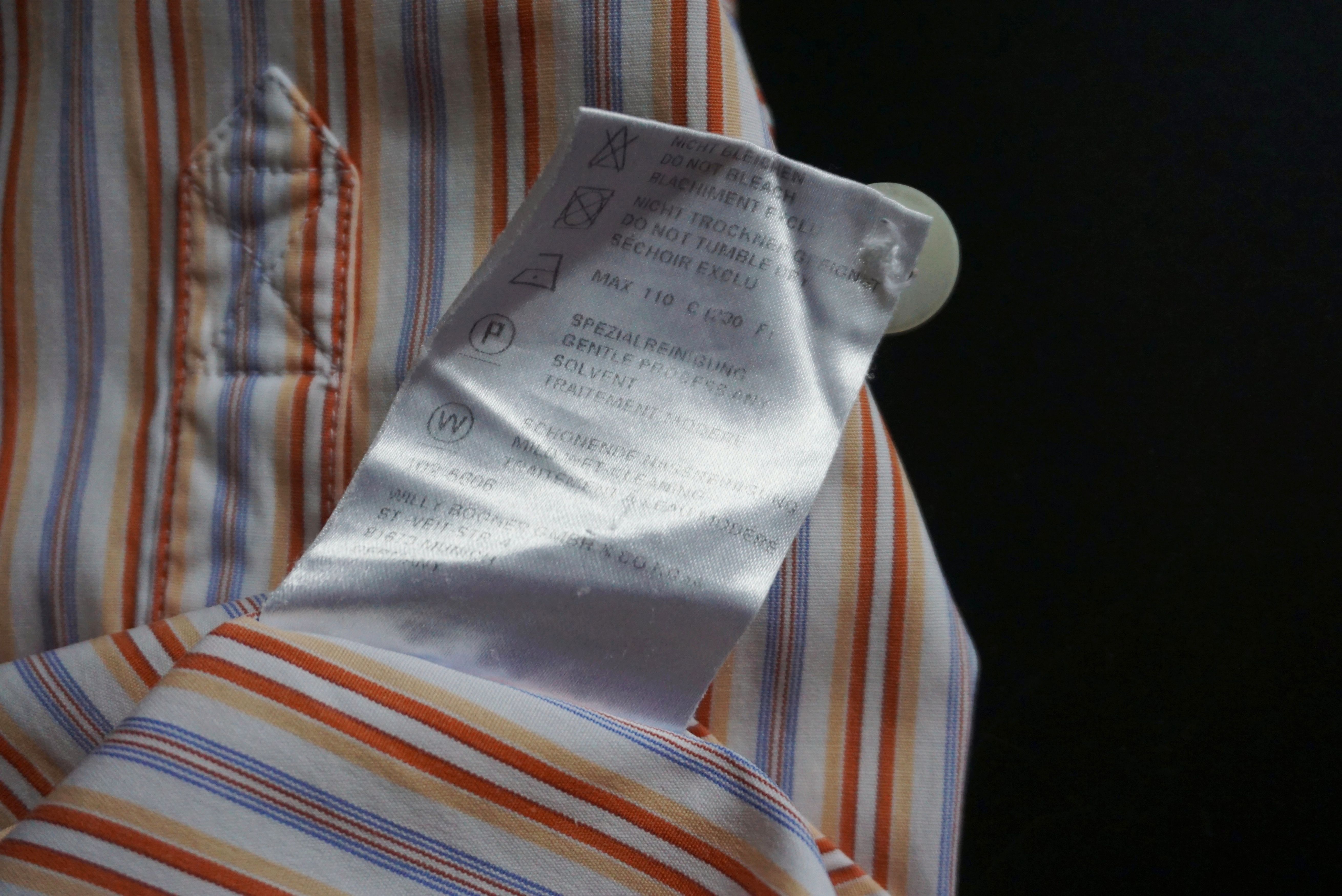 Bogner Bogner RPR$250 striped shirt M US 8 casual formal blouse Size M / US 6-8 / IT 42-44 - 13 Thumbnail