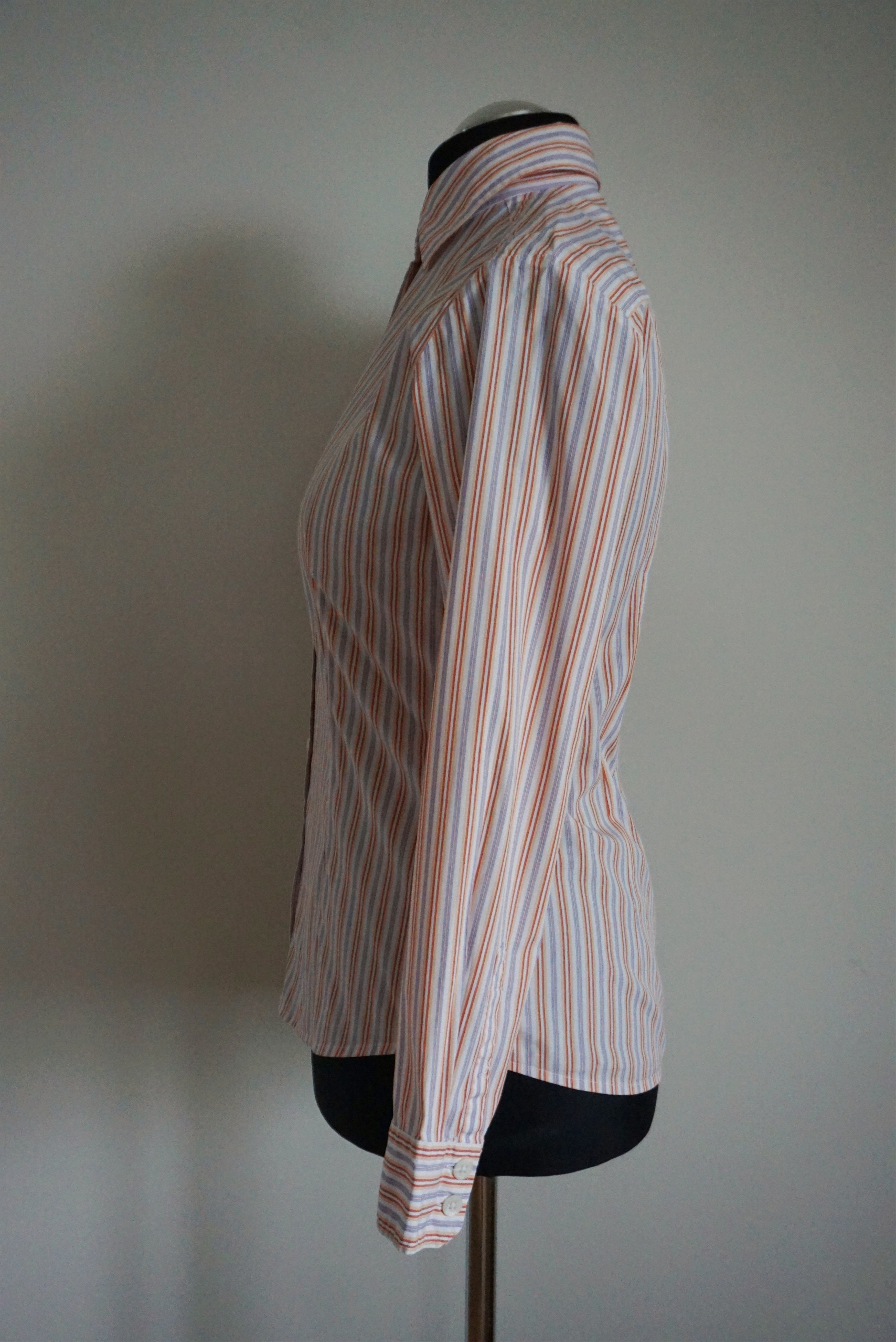 Bogner Bogner RPR$250 striped shirt M US 8 casual formal blouse Size M / US 6-8 / IT 42-44 - 20 Thumbnail