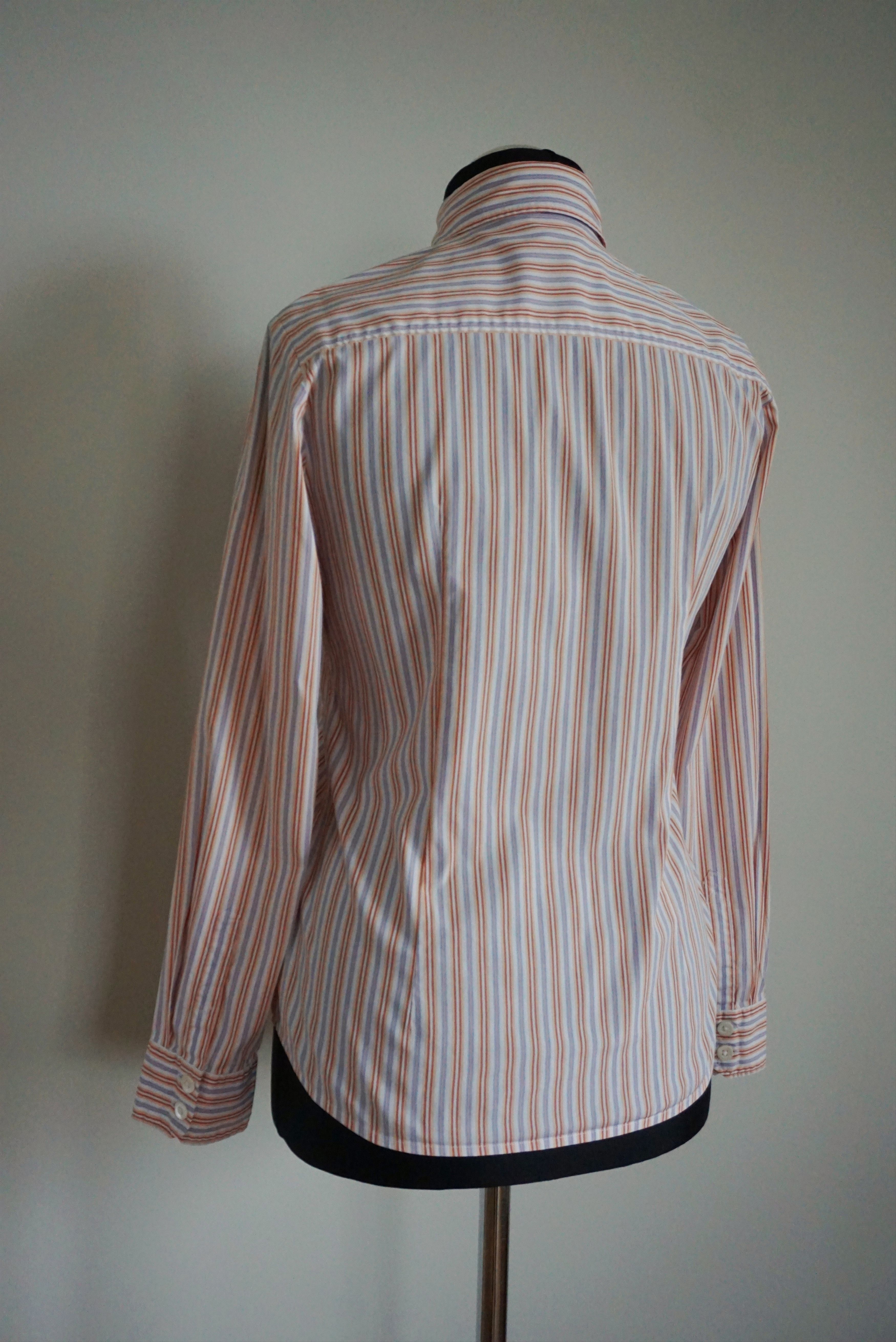 Bogner Bogner RPR$250 striped shirt M US 8 casual formal blouse Size M / US 6-8 / IT 42-44 - 23 Thumbnail
