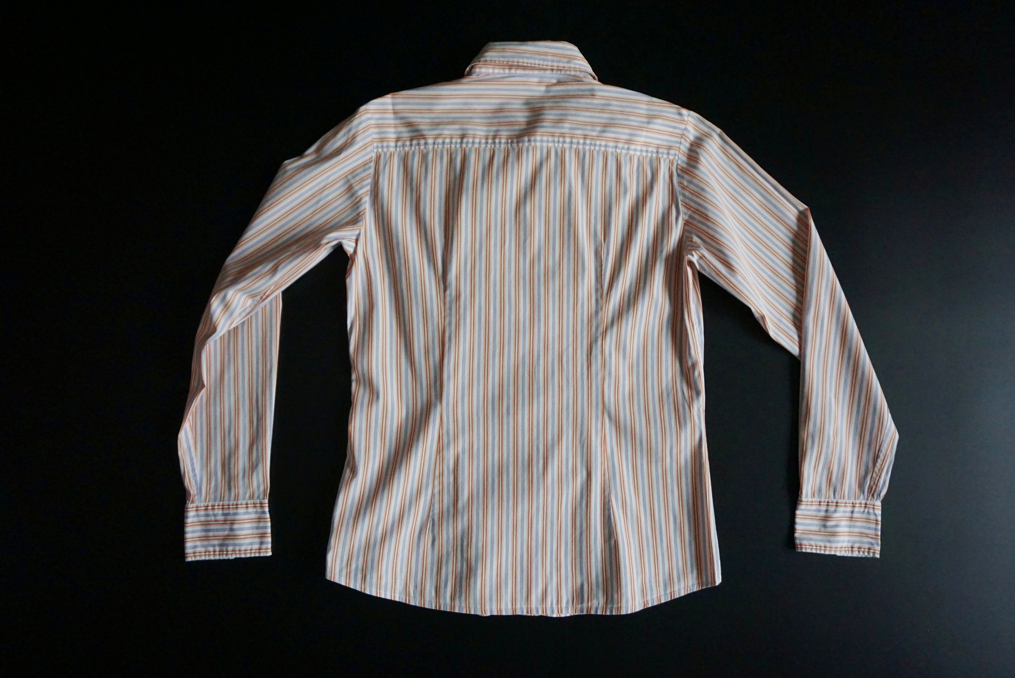 Bogner Bogner RPR$250 striped shirt M US 8 casual formal blouse Size M / US 6-8 / IT 42-44 - 14 Thumbnail