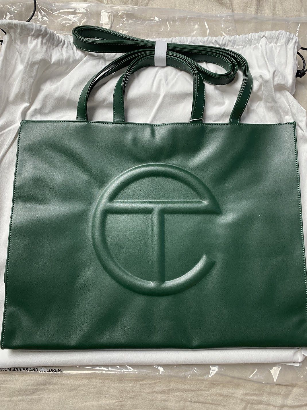 Telfar medium shopping bag tote -olive Size ONE SIZE - 1 Thumbnail