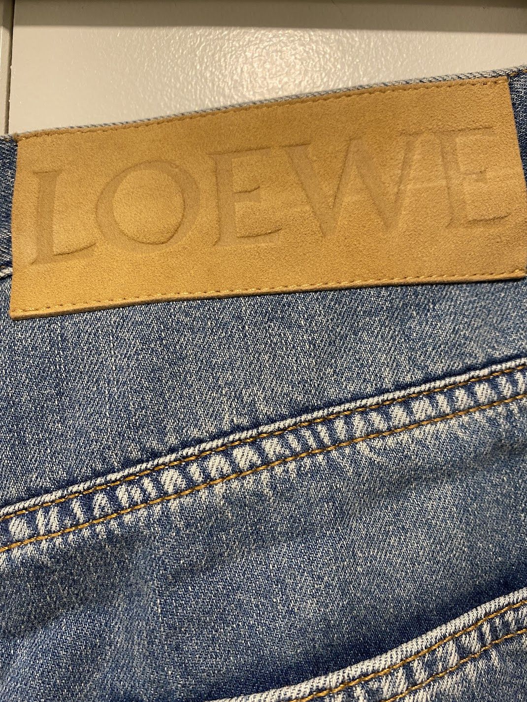 Loewe LOEWE + Paula's Ibiza Two Tone Denim Jeans Size US 32 / EU 48 - 2 Thumbnail