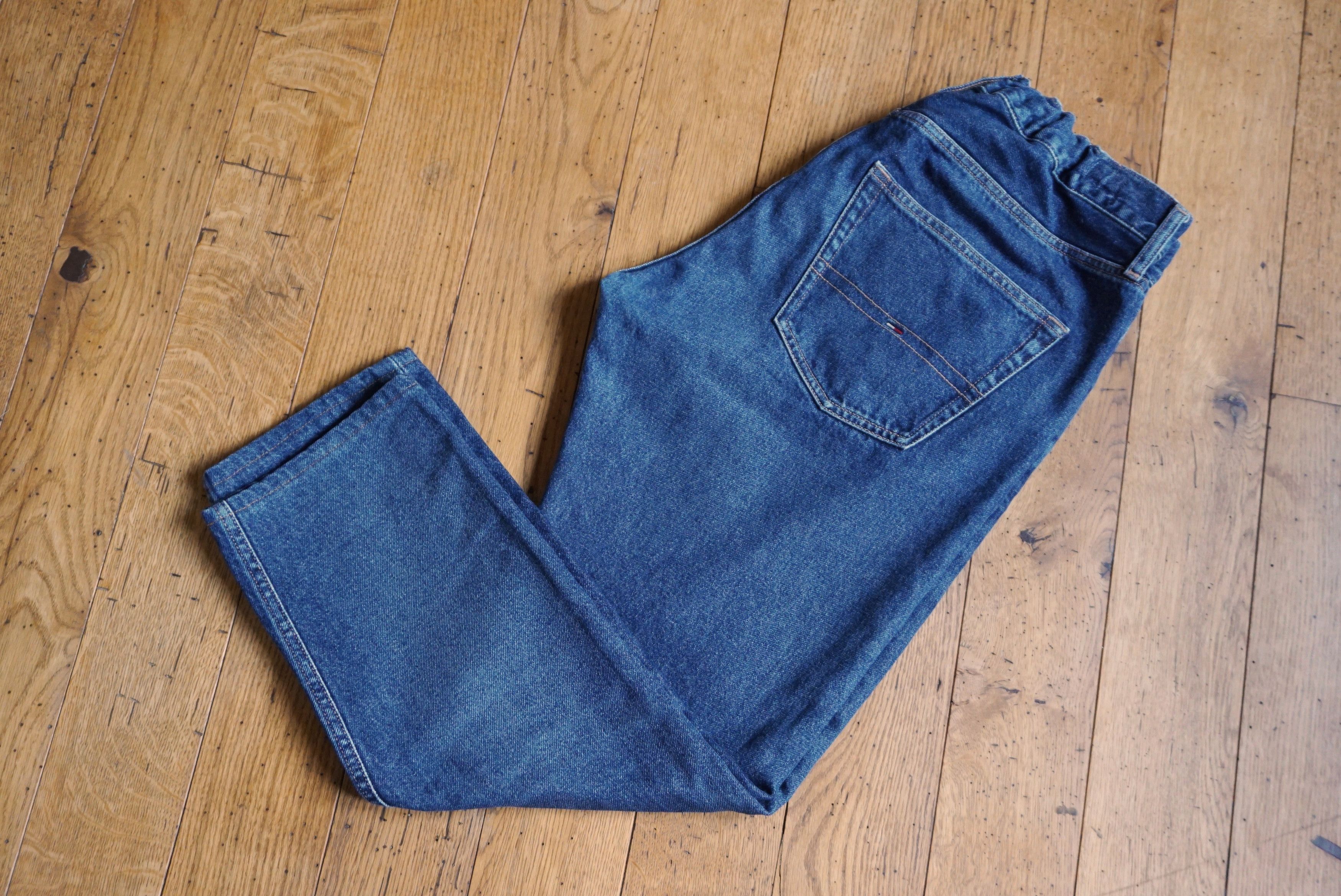 Tommy Hilfiger Vintage Y2K Tommy Hilfiger 34 band waist jeans 90s cropped Size US 34 / EU 50 - 18 Thumbnail