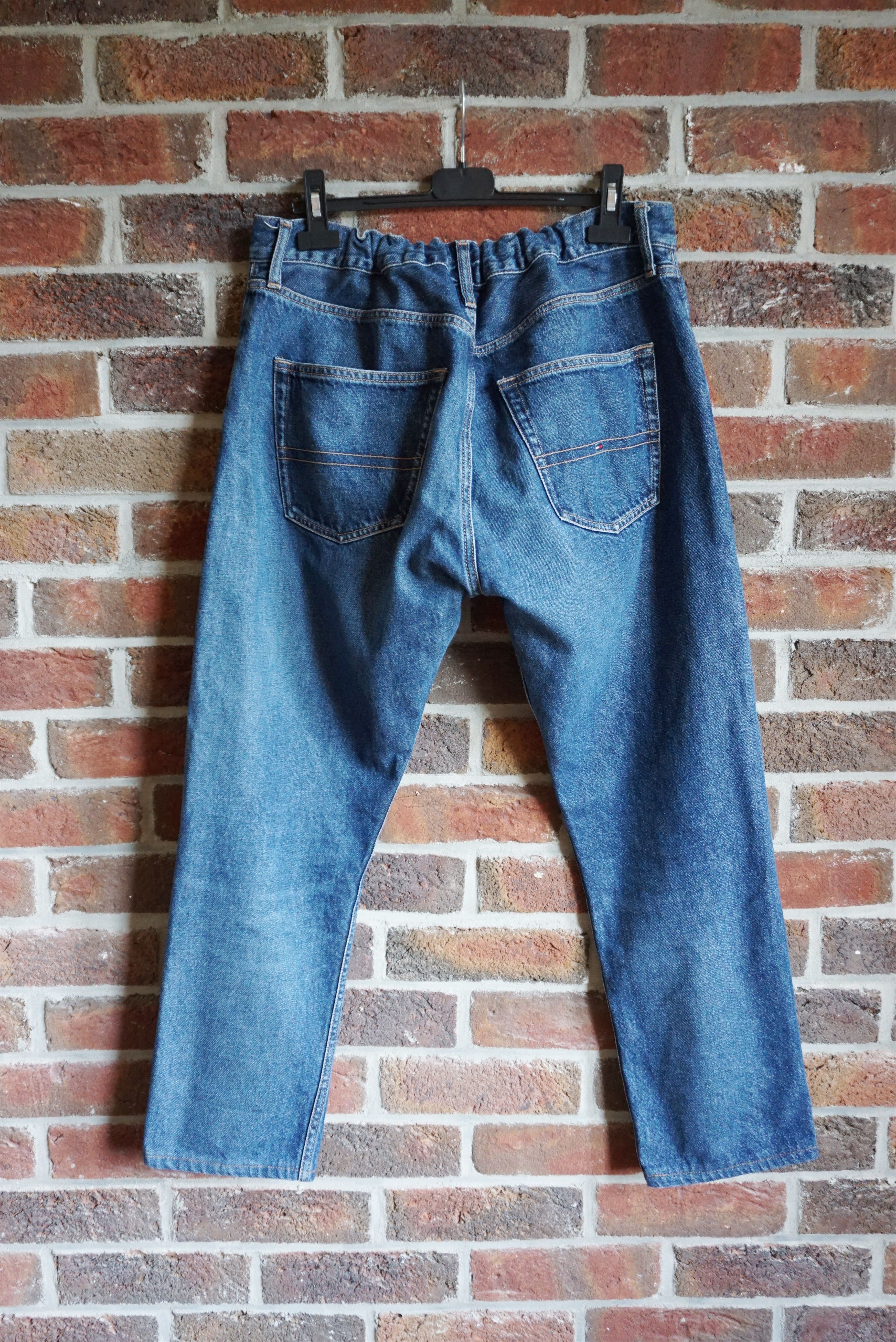 Tommy Hilfiger Vintage Y2K Tommy Hilfiger 34 band waist jeans 90s cropped Size US 34 / EU 50 - 3 Thumbnail