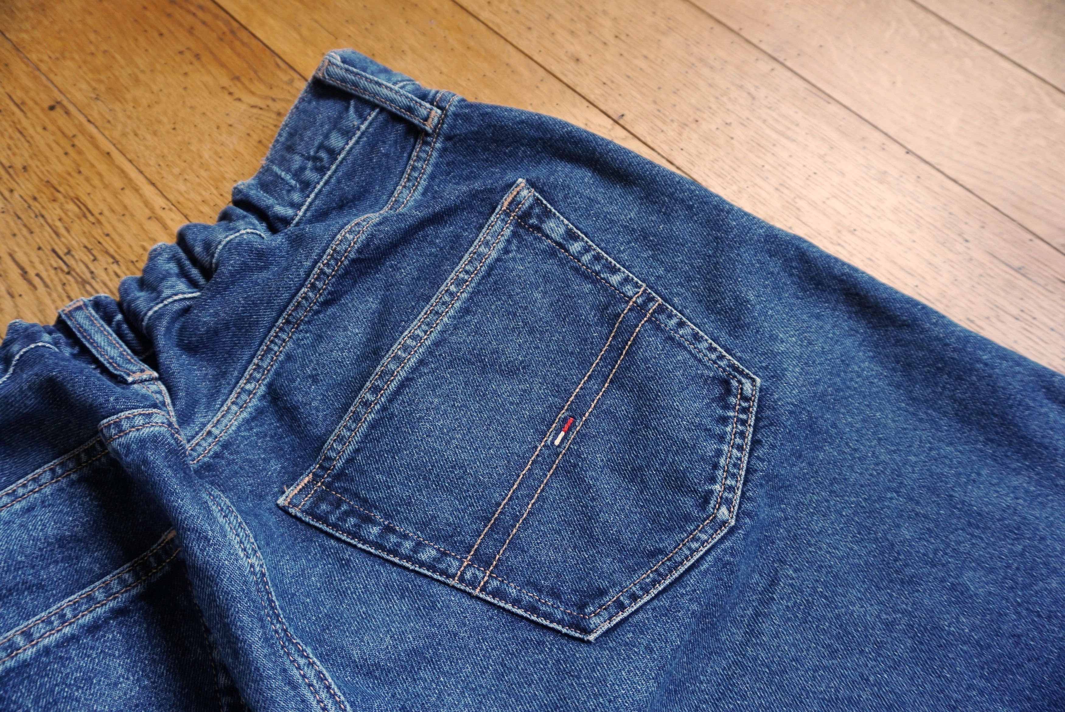 Tommy Hilfiger Vintage Y2K Tommy Hilfiger 34 band waist jeans 90s cropped Size US 34 / EU 50 - 14 Thumbnail