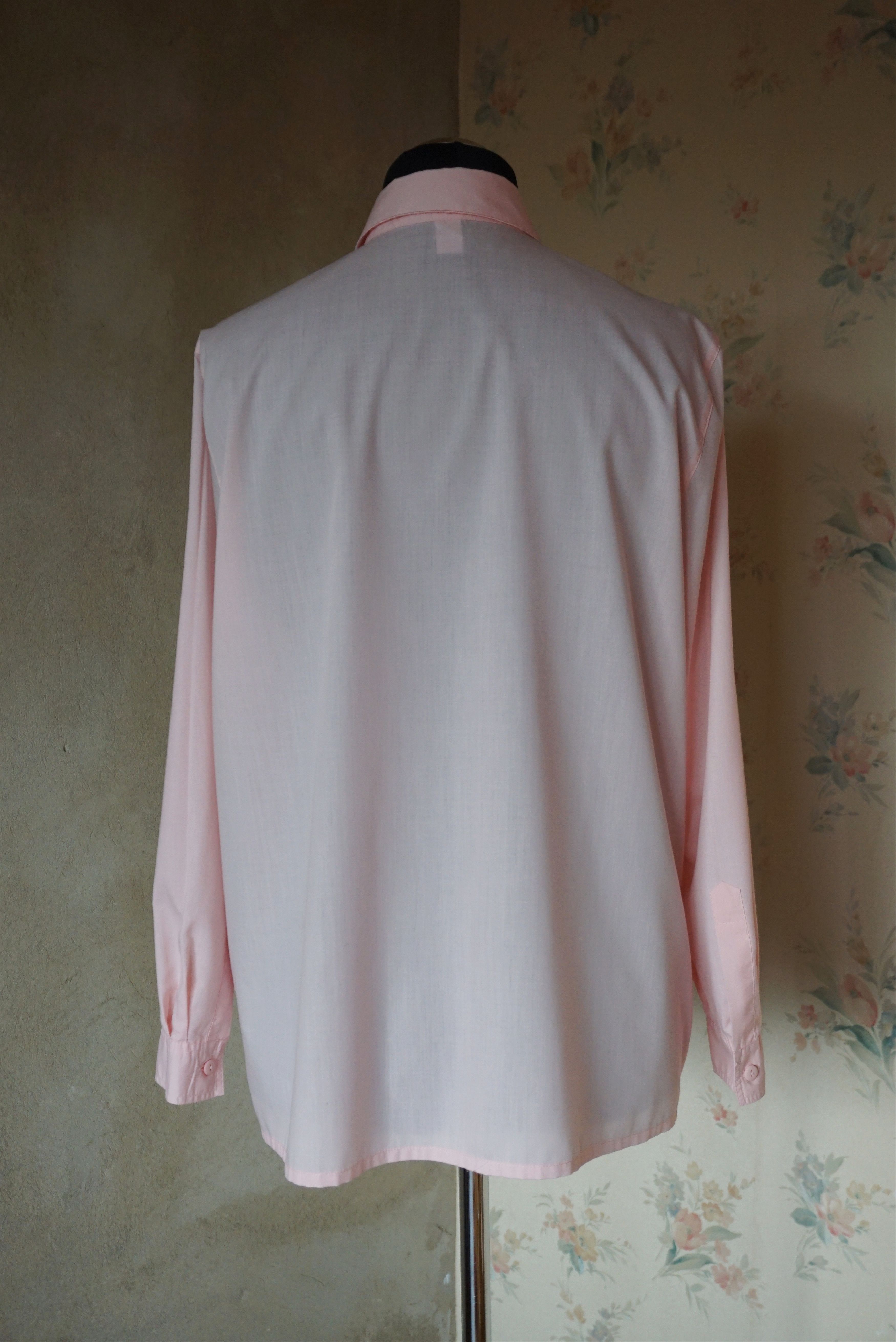 Vintage Women's true vintage 90s 80s blouse 46 XL 20 shirt plus size Size XL / US 12-14 / IT 48-50 - 16 Thumbnail