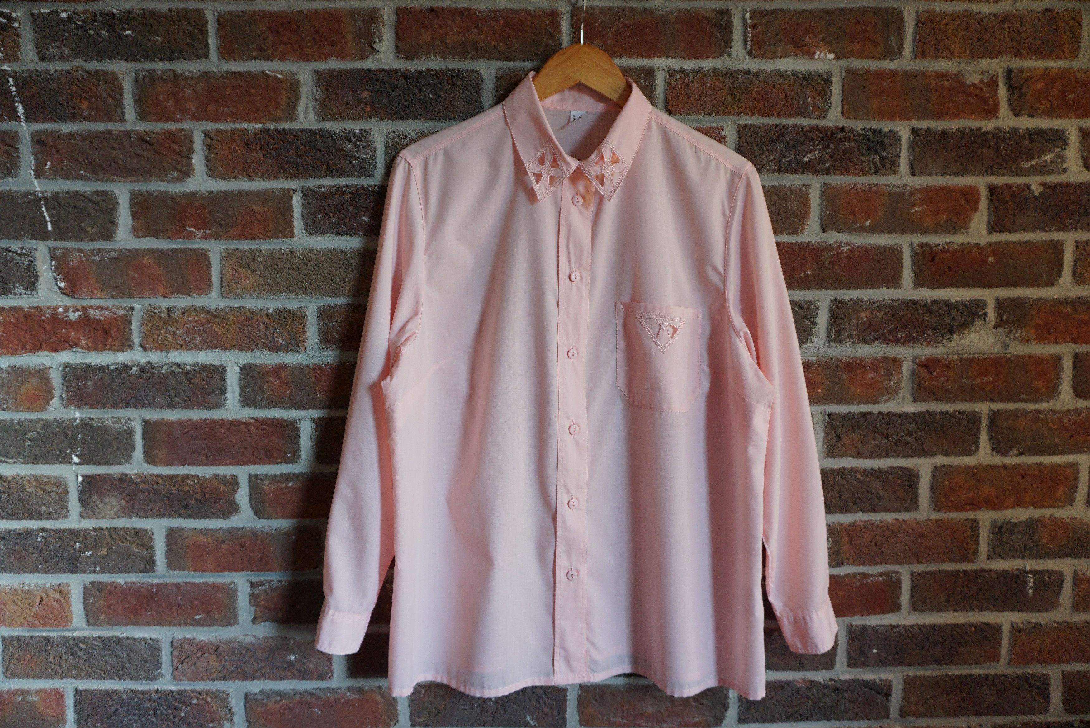 Vintage Women's true vintage 90s 80s blouse 46 XL 20 shirt plus size Size XL / US 12-14 / IT 48-50 - 5 Thumbnail