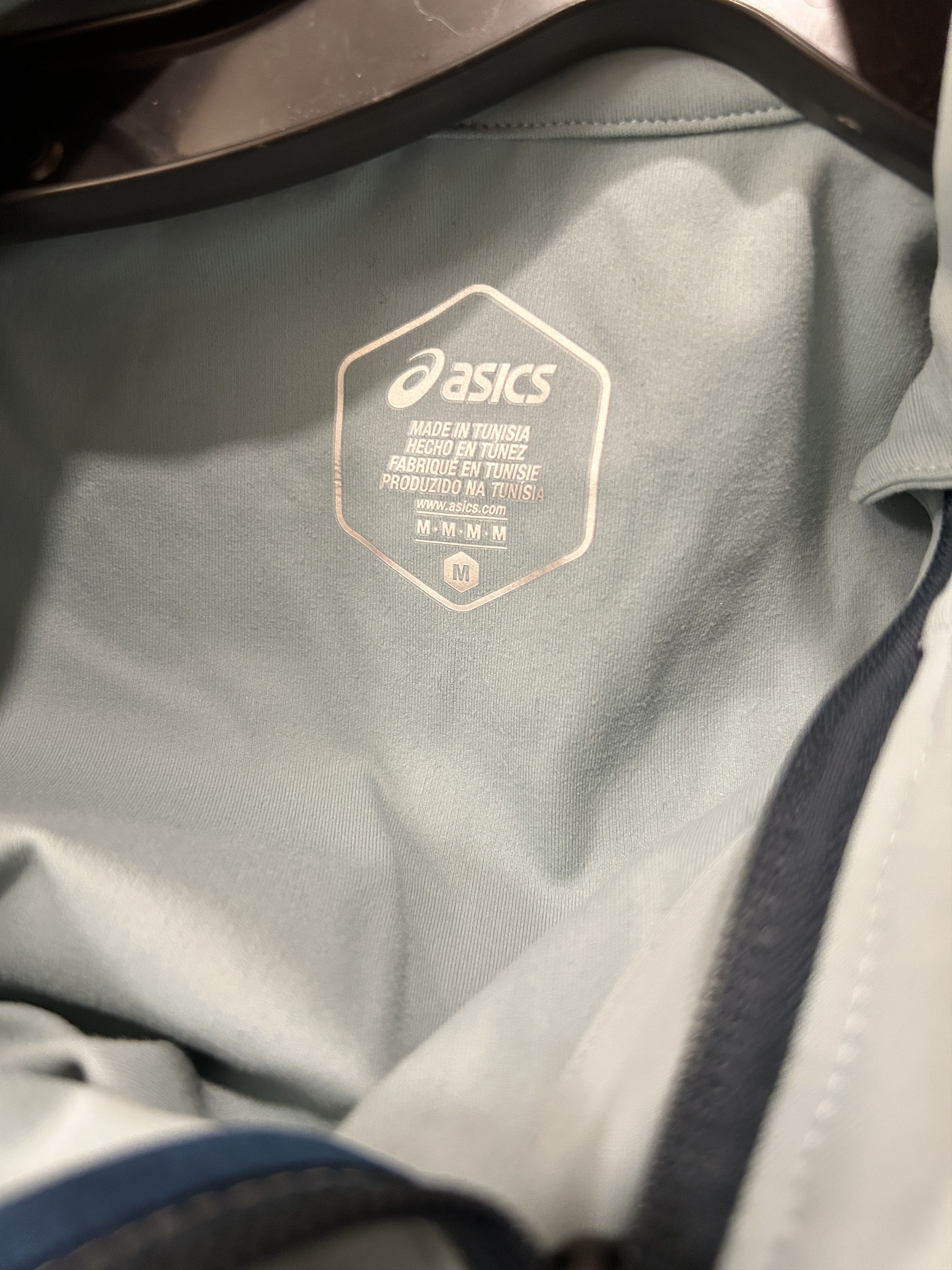 Asics × Kiko Kostadinov high neck zip up sweatshirt light steel running Size US M / EU 48-50 / 2 - 6 Thumbnail